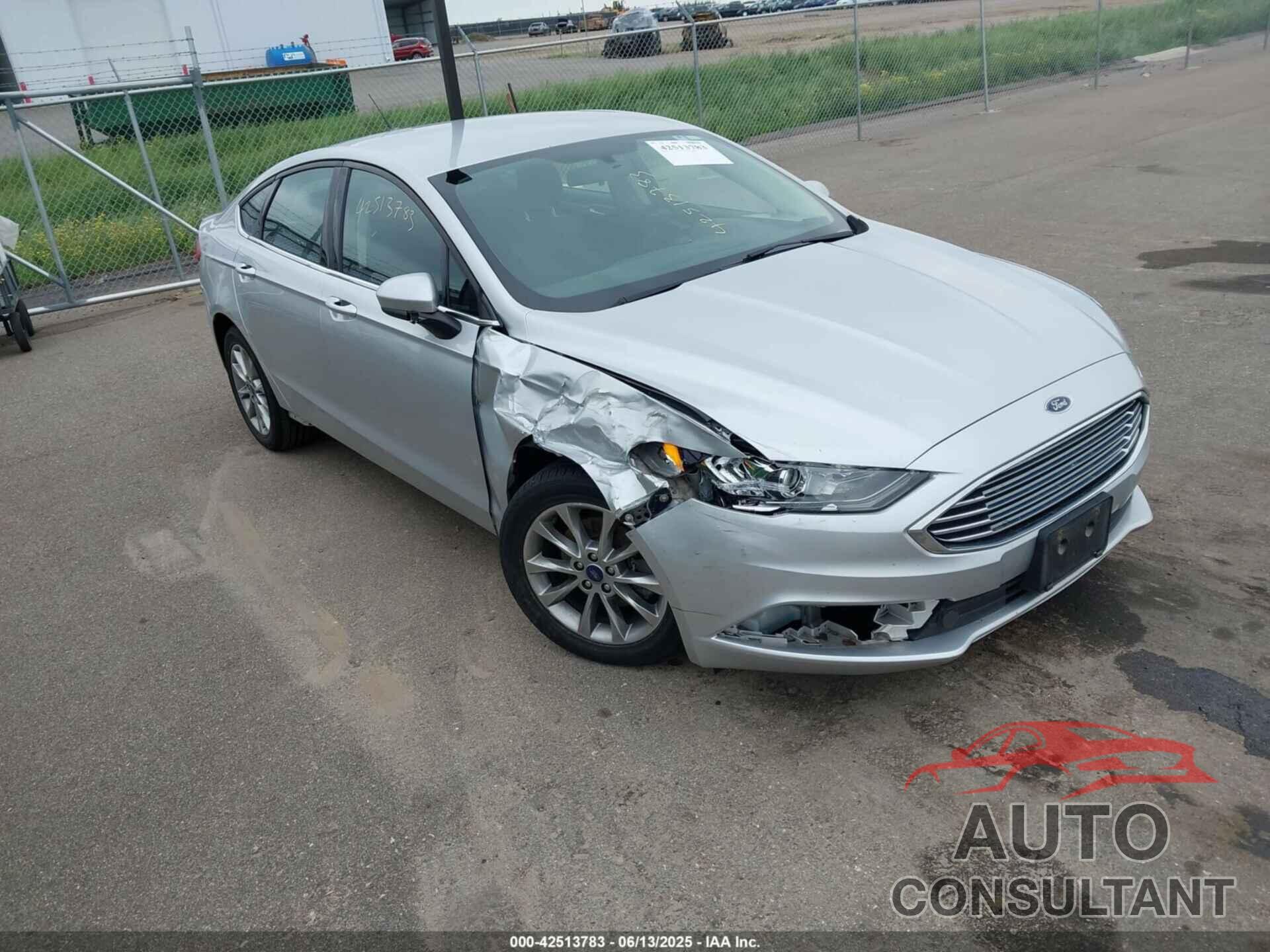 FORD FUSION 2017 - 3FA6P0H70HR398674
