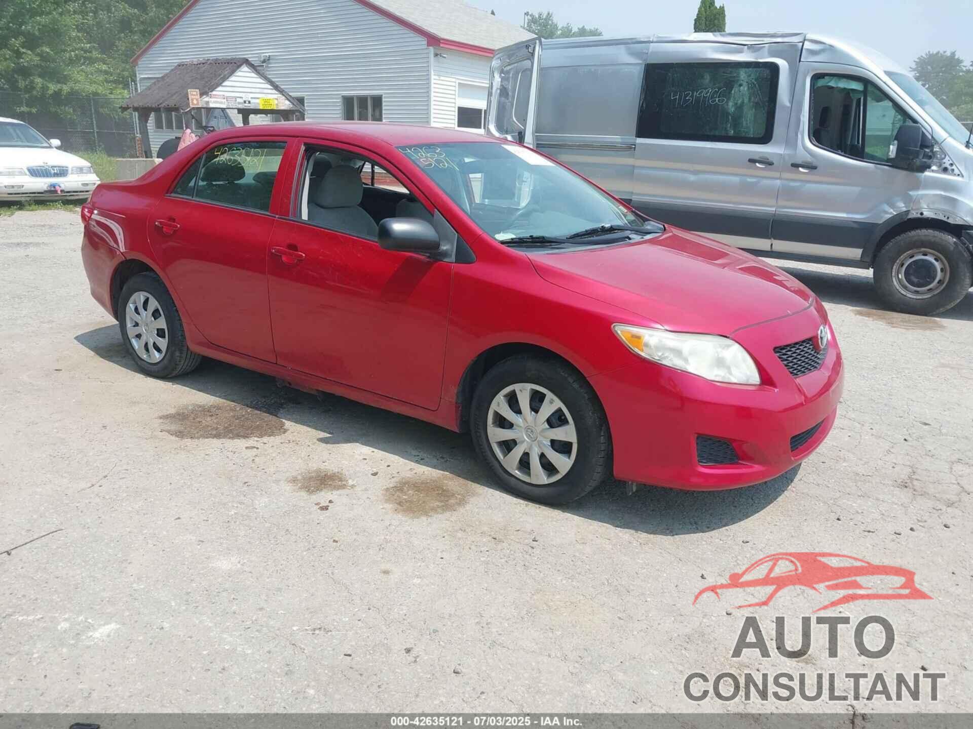 TOYOTA COROLLA 2010 - 2T1BU4EE3AC243446