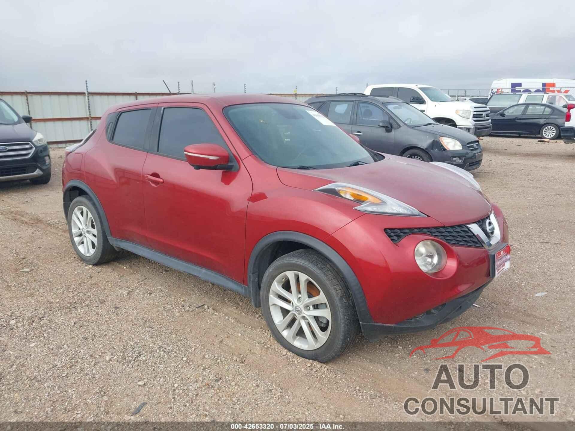 NISSAN JUKE 2016 - JN8AF5MRXGT604418