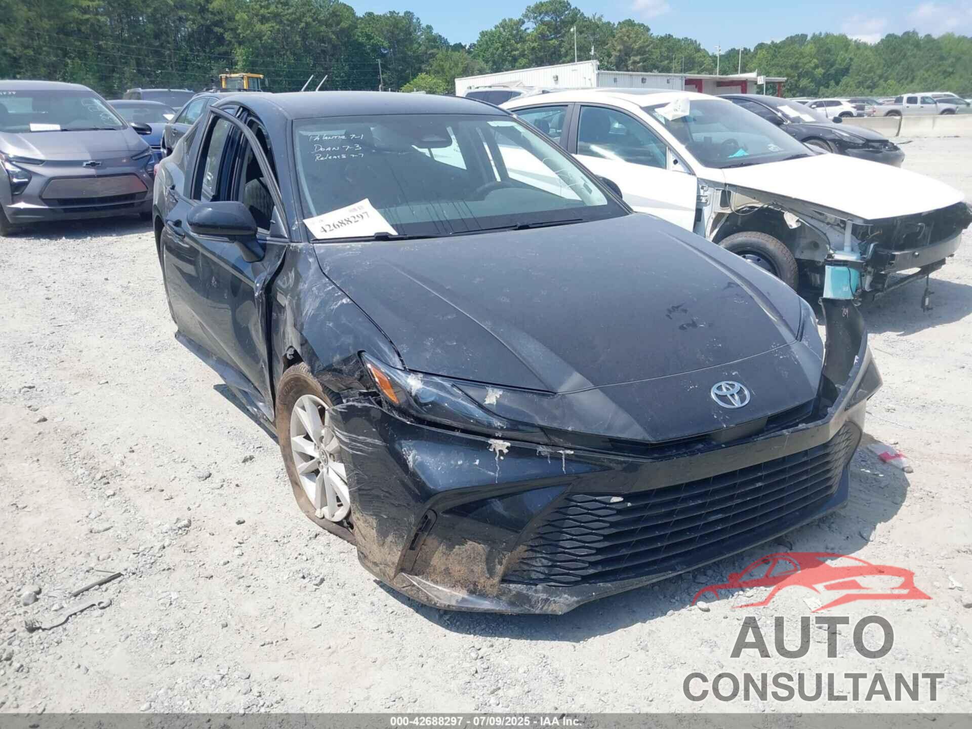 TOYOTA CAMRY 2025 - 4T1DAACK2SU050147