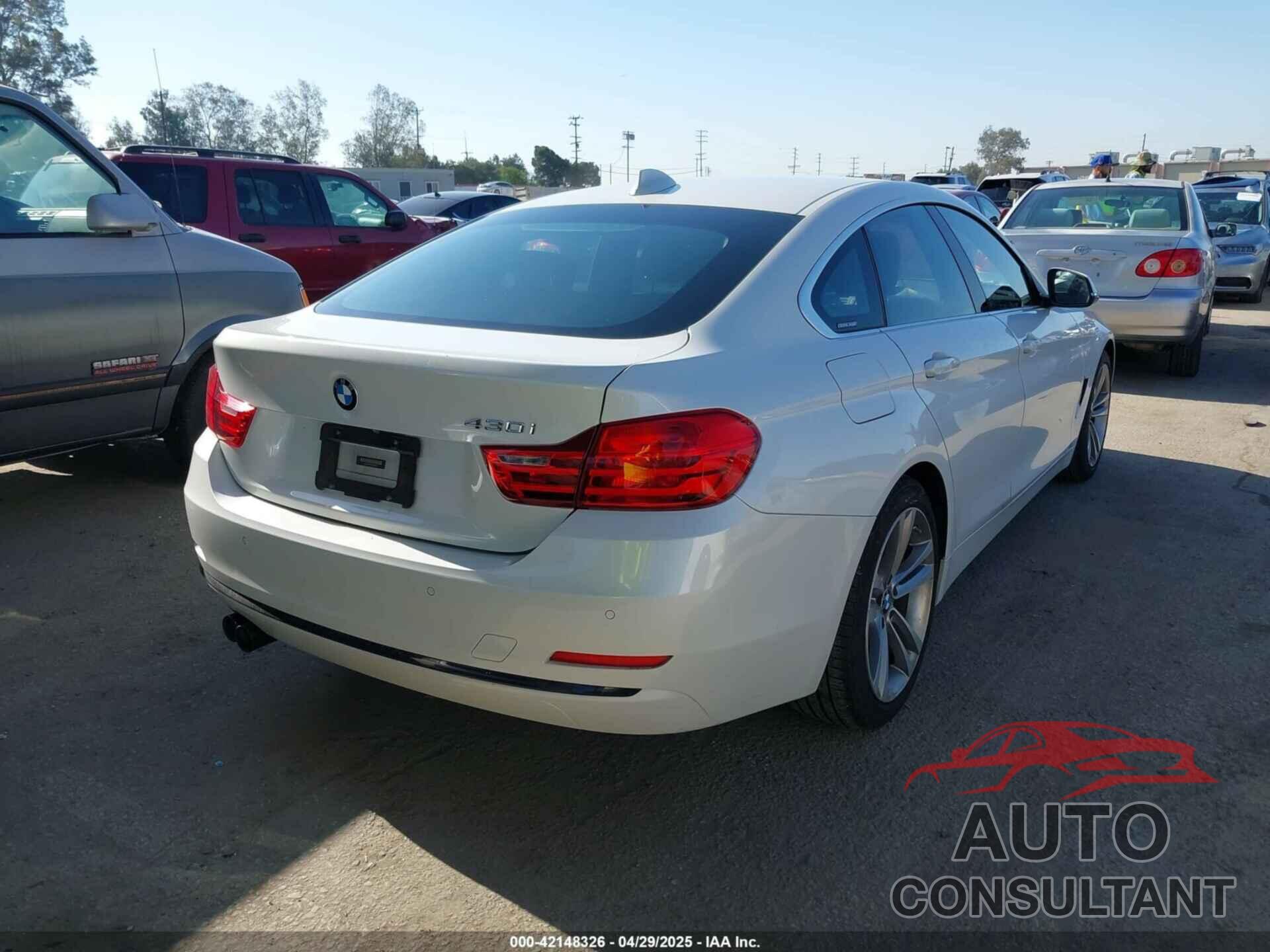 BMW 430I GRAN COUPE 2017 - WBA4F7C53HG786053