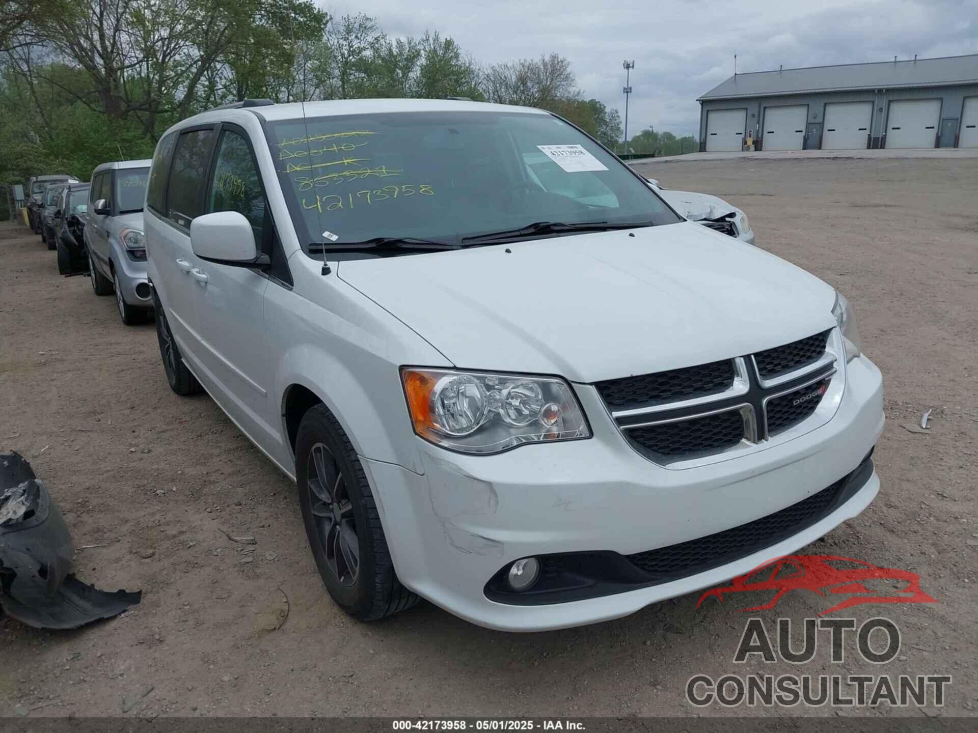 DODGE GRAND CARAVAN 2017 - 2C4RDGCG6HR863321