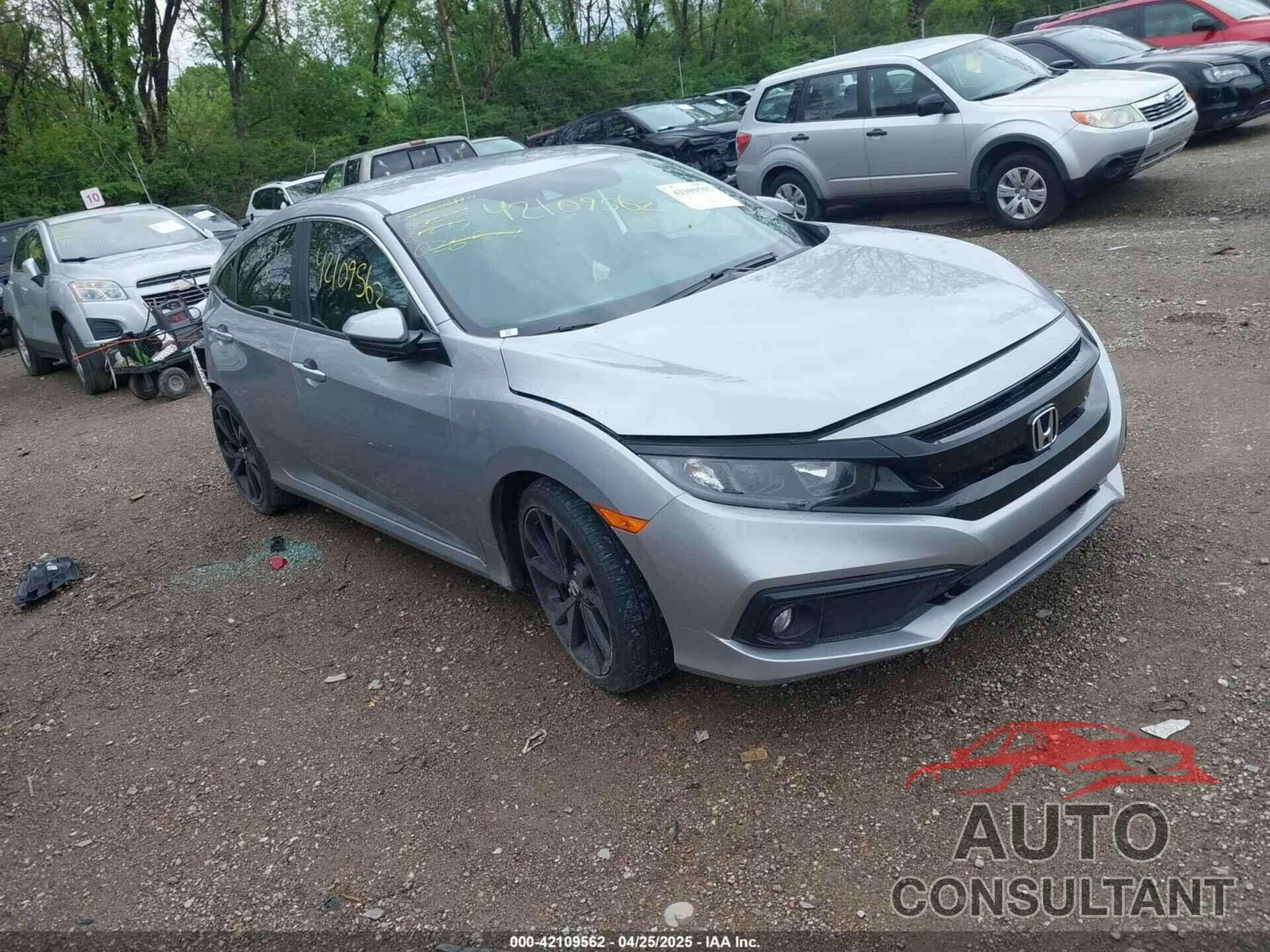 HONDA CIVIC 2020 - 19XFC2E88LE026577