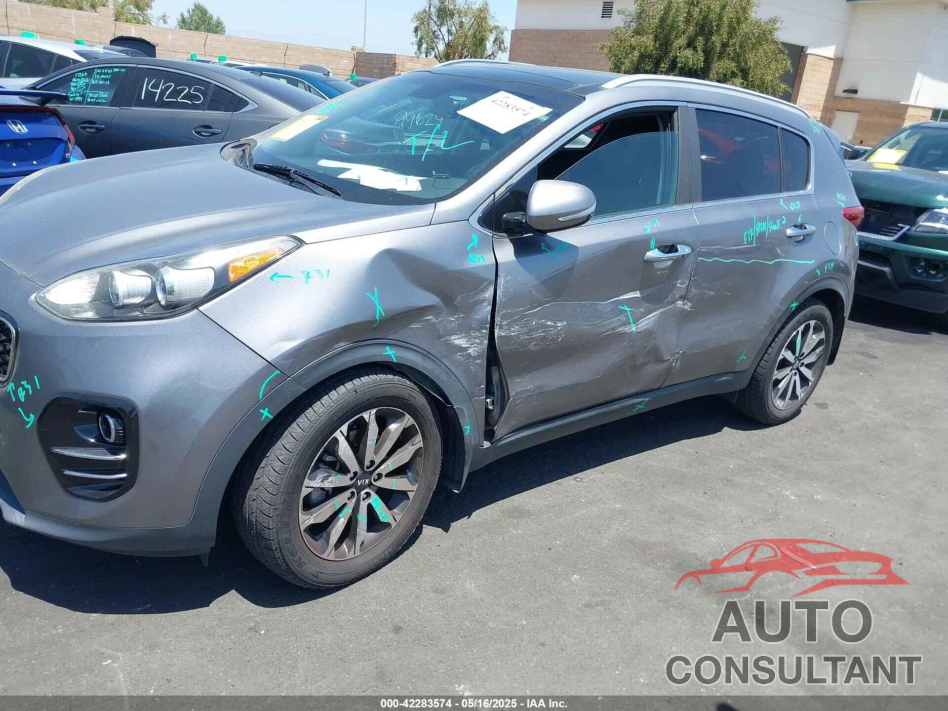 KIA SPORTAGE 2017 - KNDPN3AC8H7186240