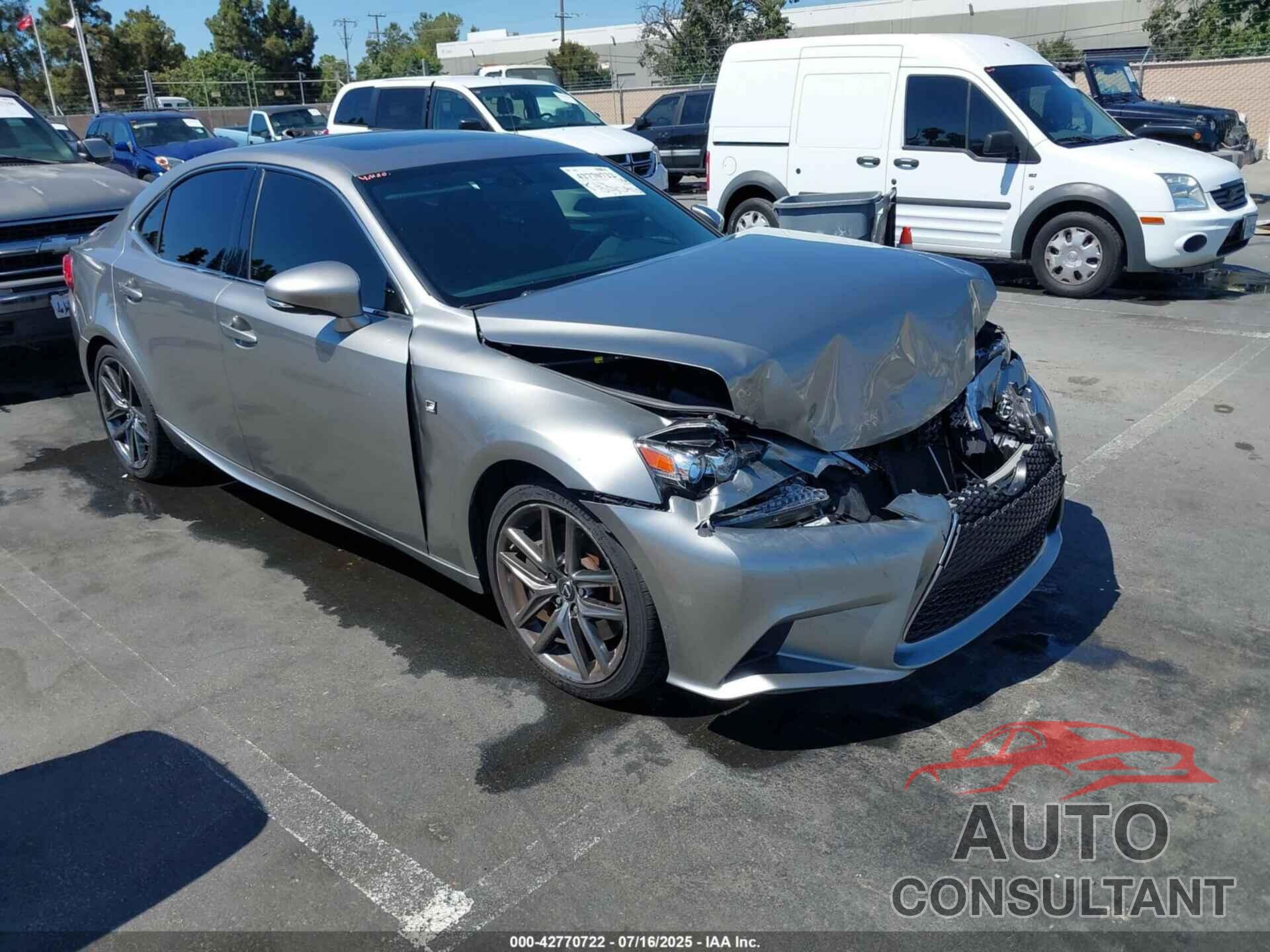 LEXUS IS 200T 2016 - JTHBA1D22G5034735