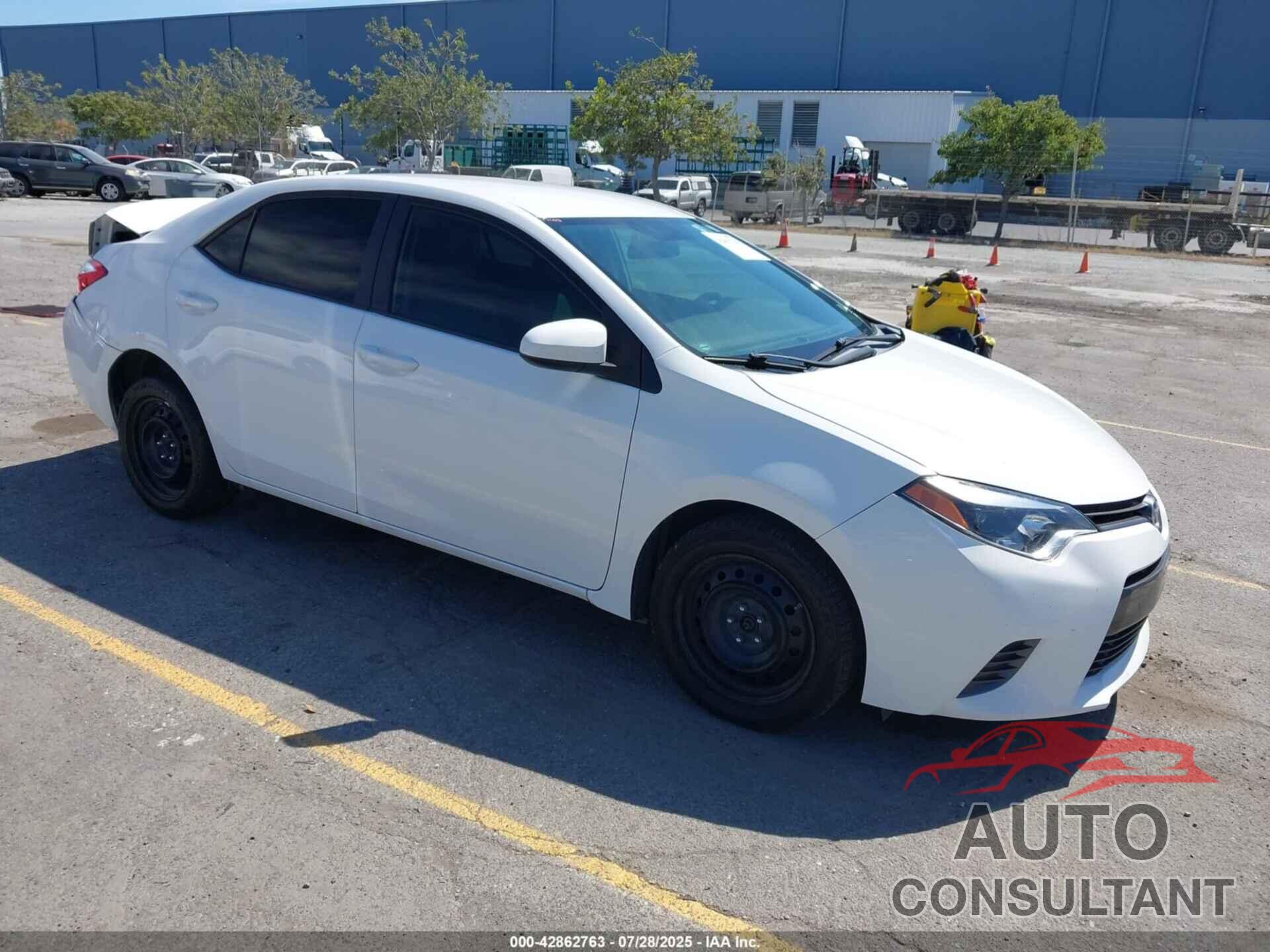 TOYOTA COROLLA 2016 - 2T1BURHE7GC649828