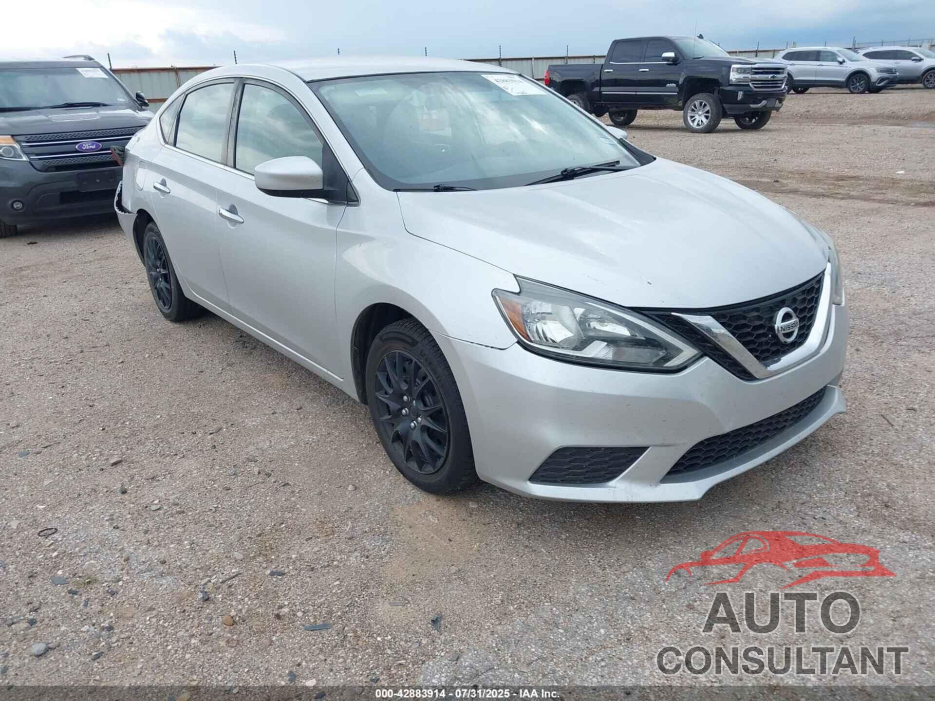 NISSAN SENTRA 2017 - 3N1AB7AP6HY351793
