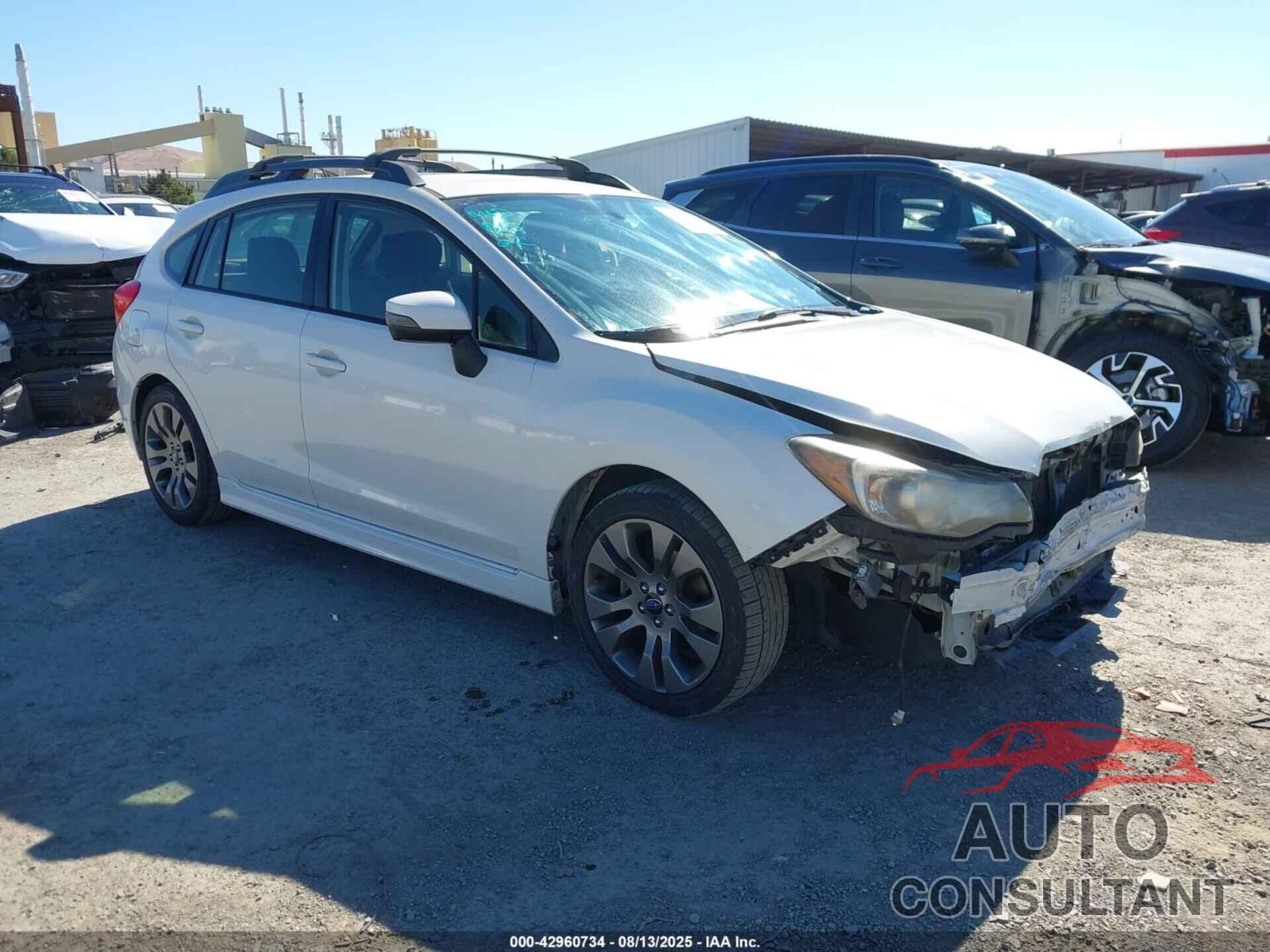 SUBARU IMPREZA 2015 - JF1GPAT61F8286764