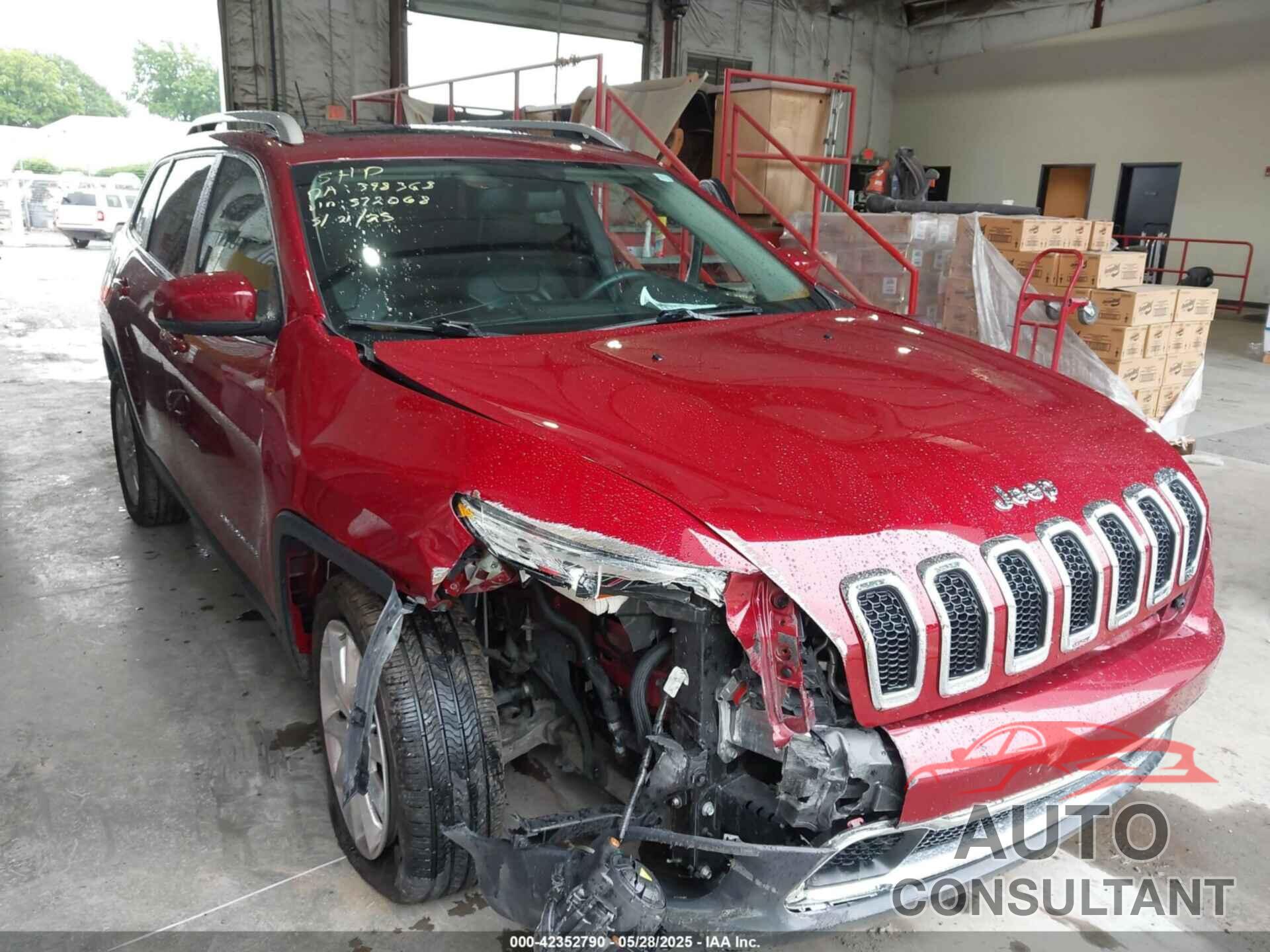JEEP CHEROKEE 2017 - 1C4PJLDS7HW572068