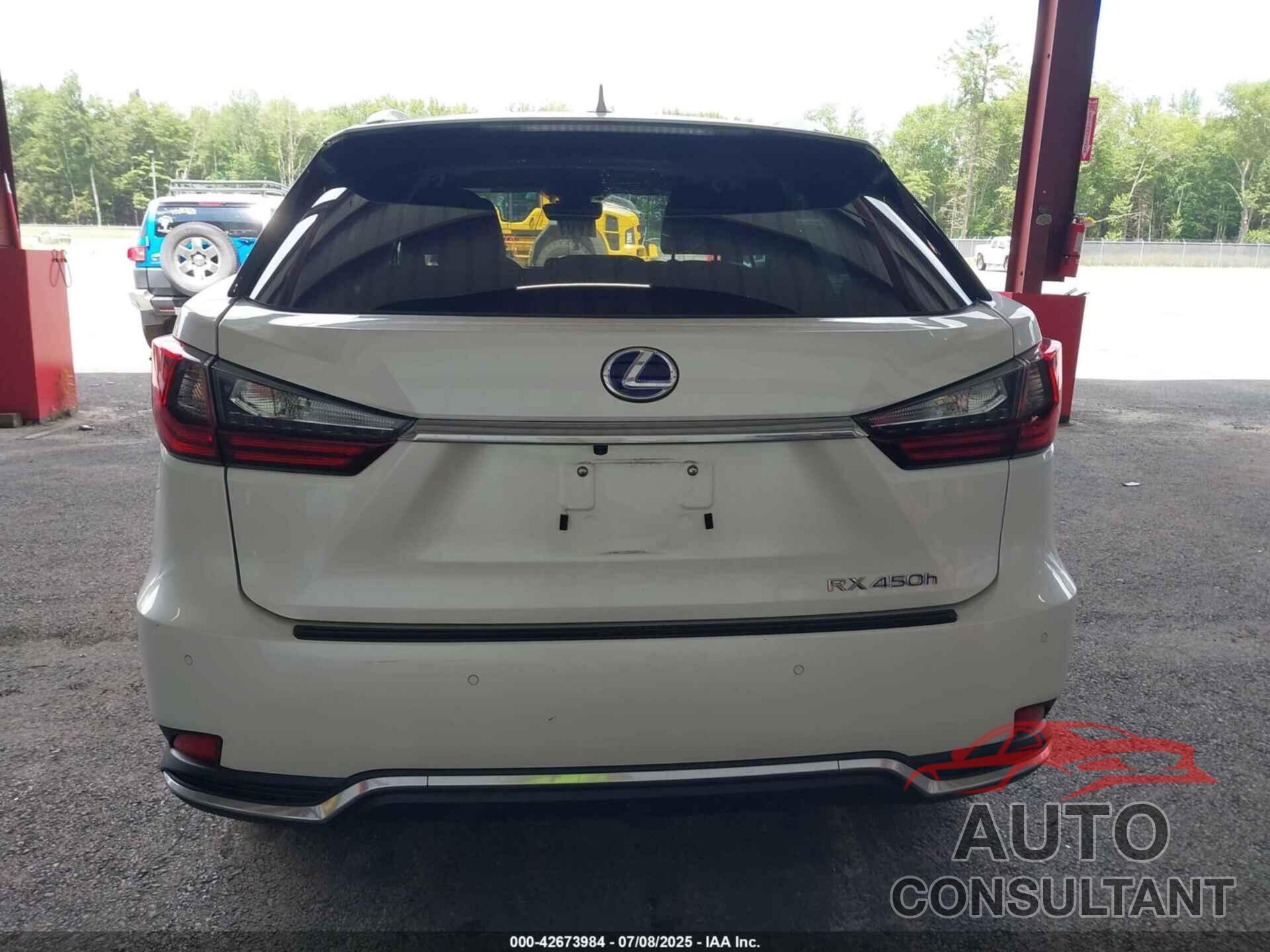 LEXUS RX 450H 2022 - 2T2HGMDA2NC089216