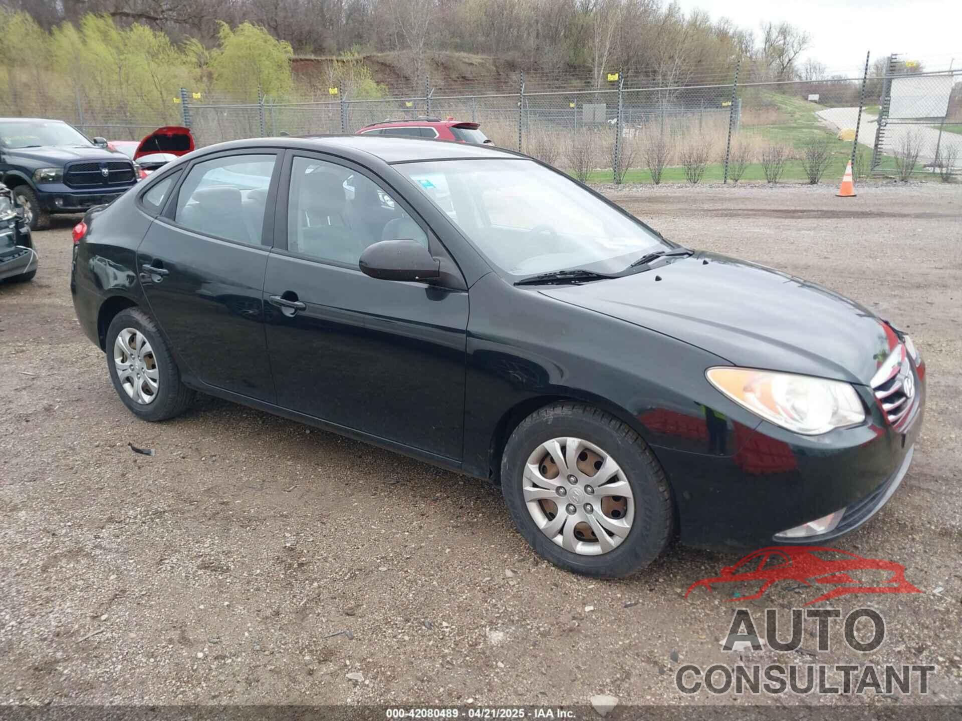 HYUNDAI ELANTRA 2010 - KMHDU4AD3AU207227