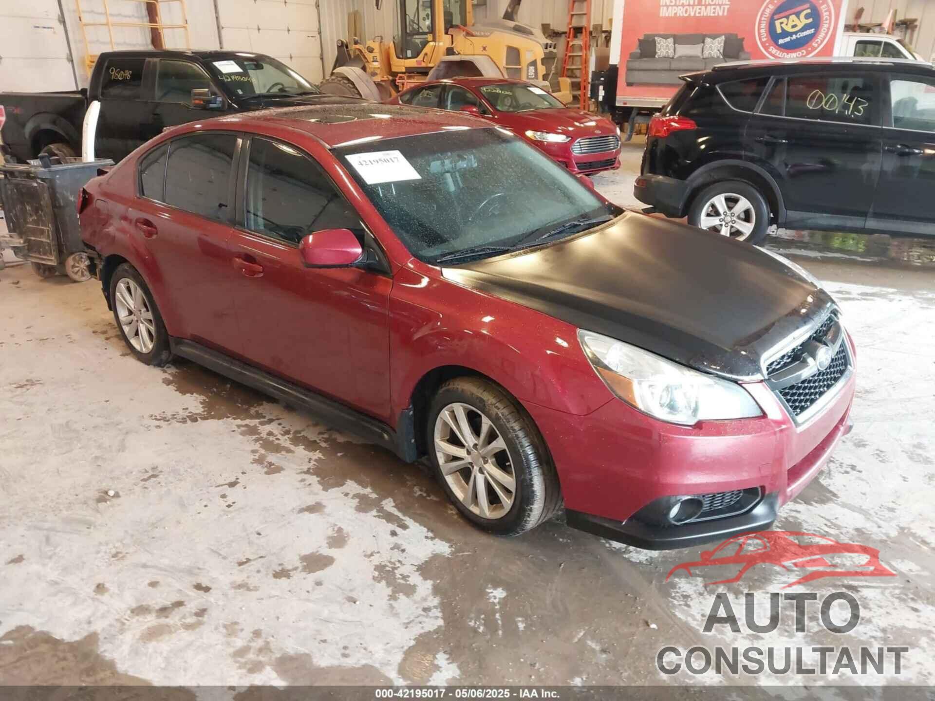 SUBARU LEGACY 2014 - 4S3BMBA63E3038159