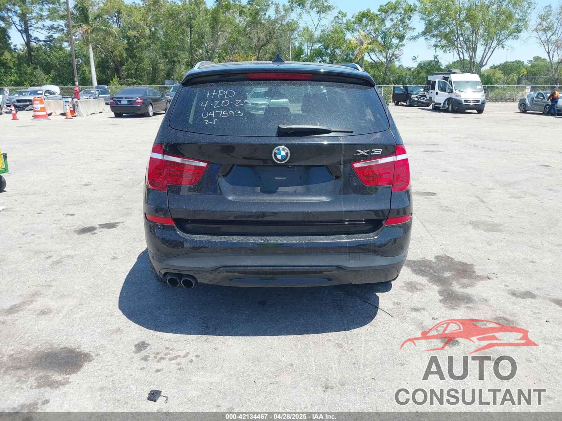 BMW X3 2017 - 5UXWZ7C53H0U47593