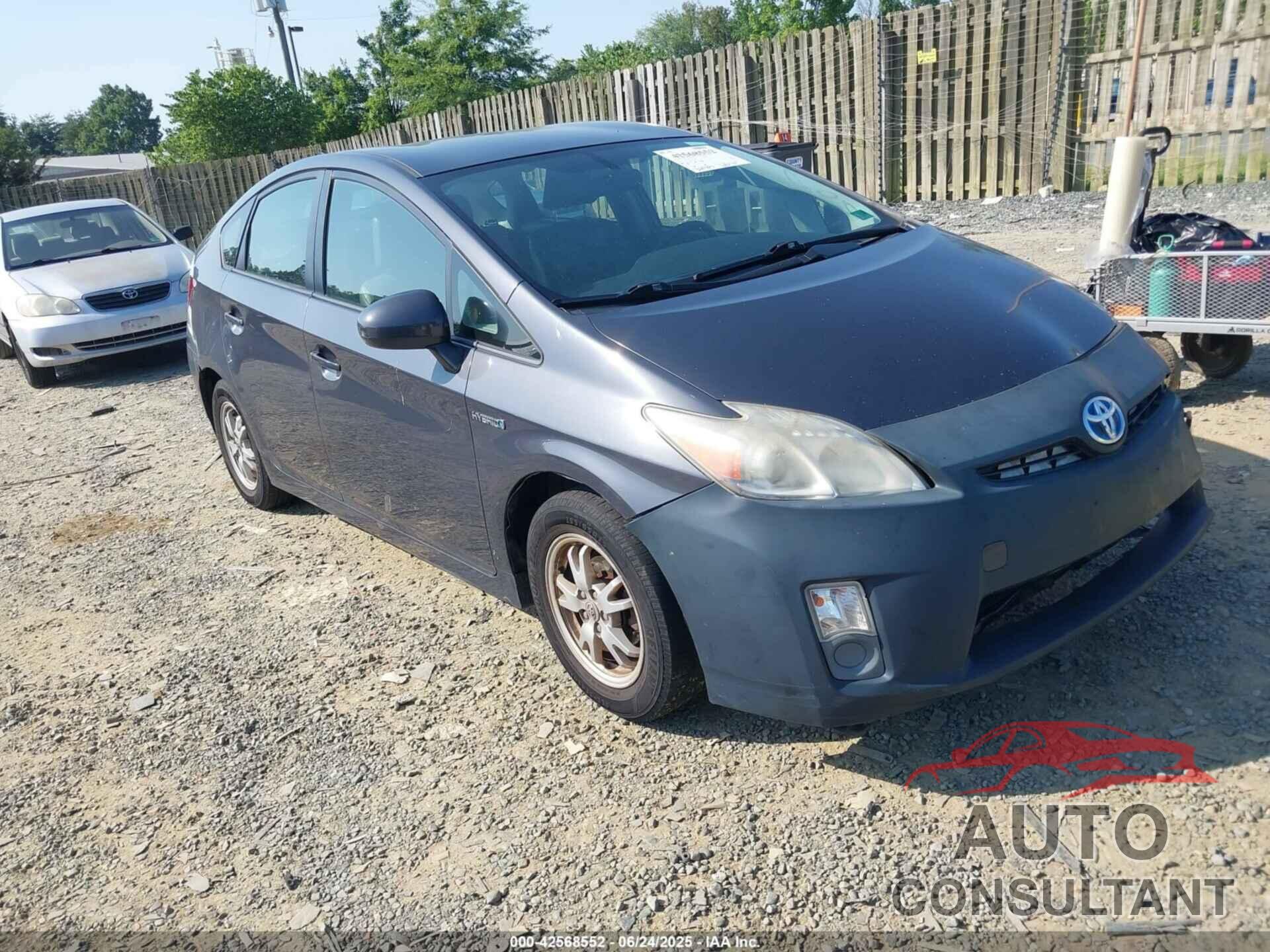 TOYOTA PRIUS 2010 - JTDKN3DU6A1234051