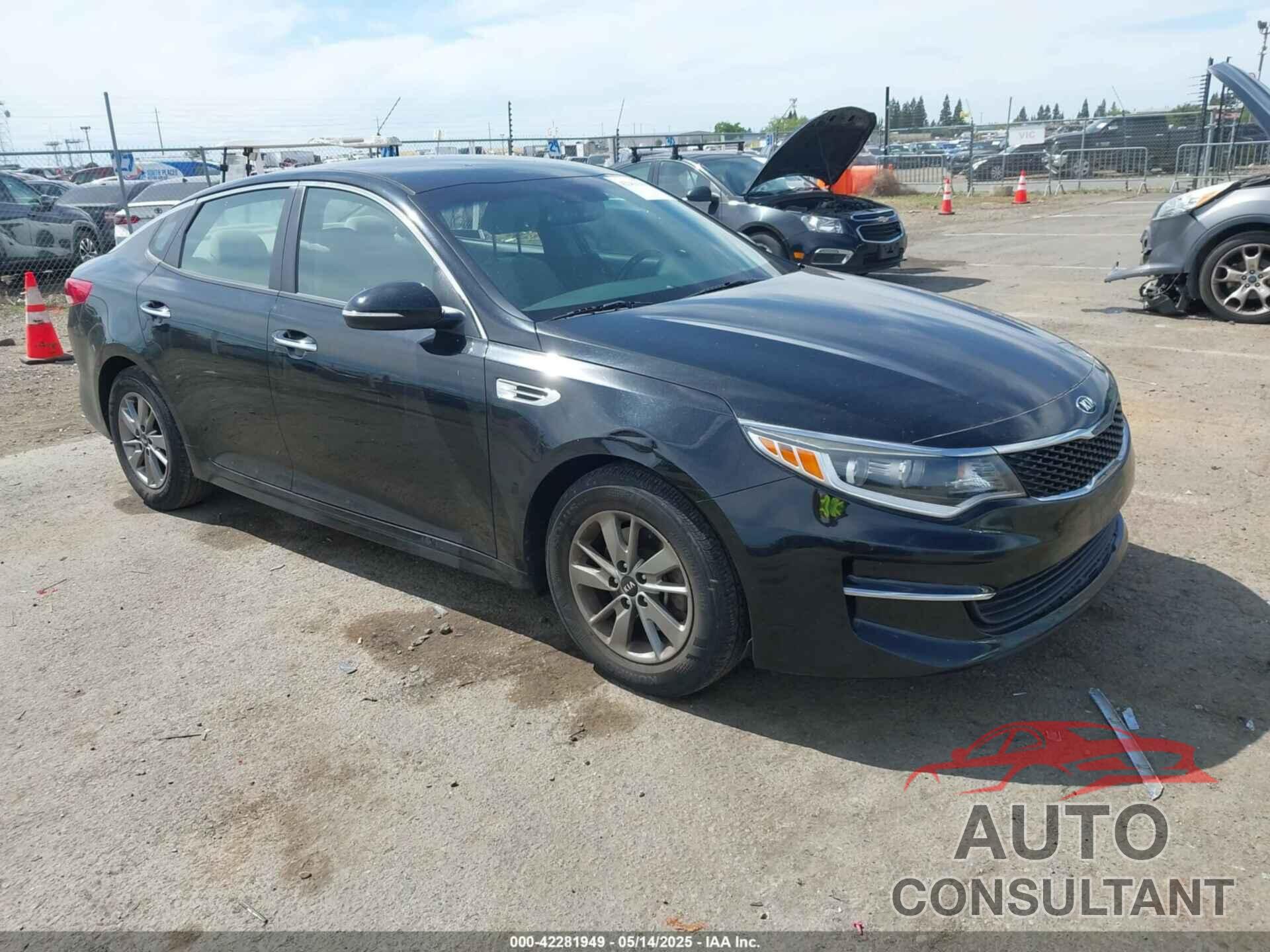 KIA OPTIMA 2016 - 5XXGT4L19GG047568