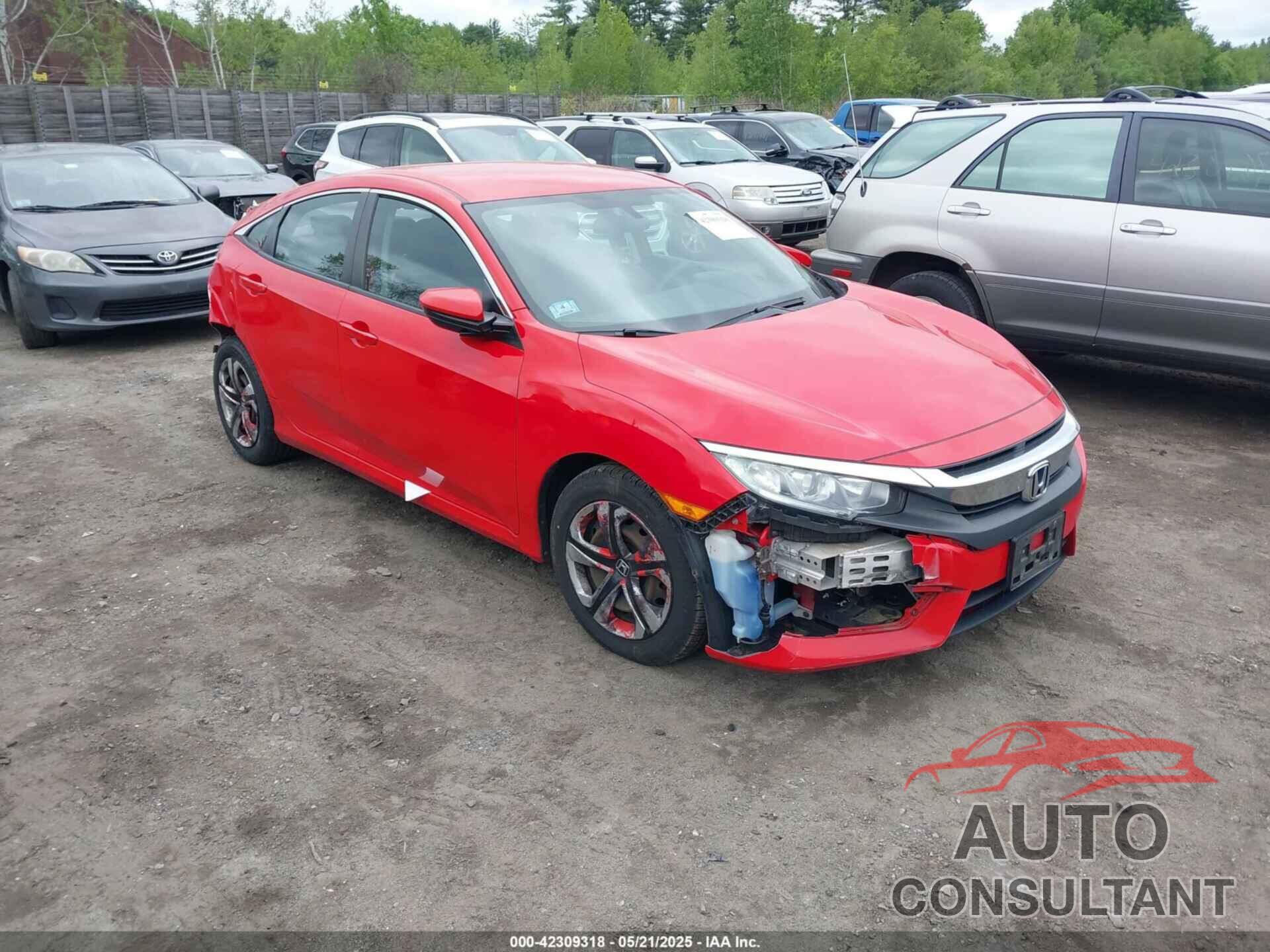 HONDA CIVIC 2016 - 2HGFC2F50GH575416