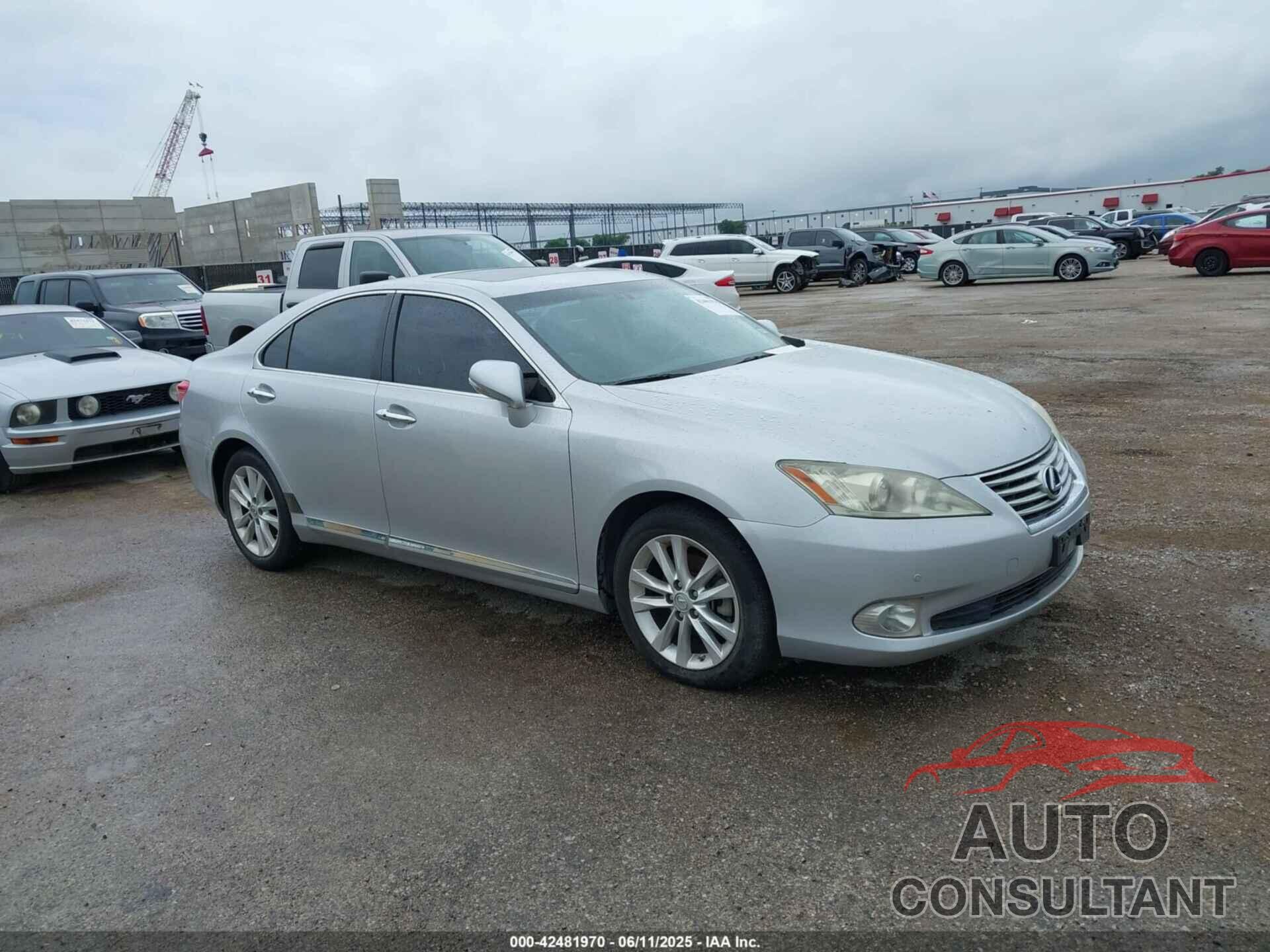 LEXUS ES 350 2012 - JTHBK1EG1C2499297