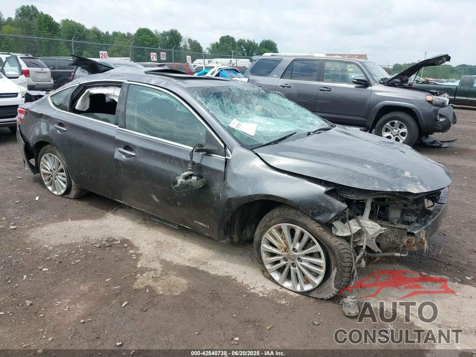 TOYOTA AVALON HYBRID 2015 - 4T1BD1EB2FU039148
