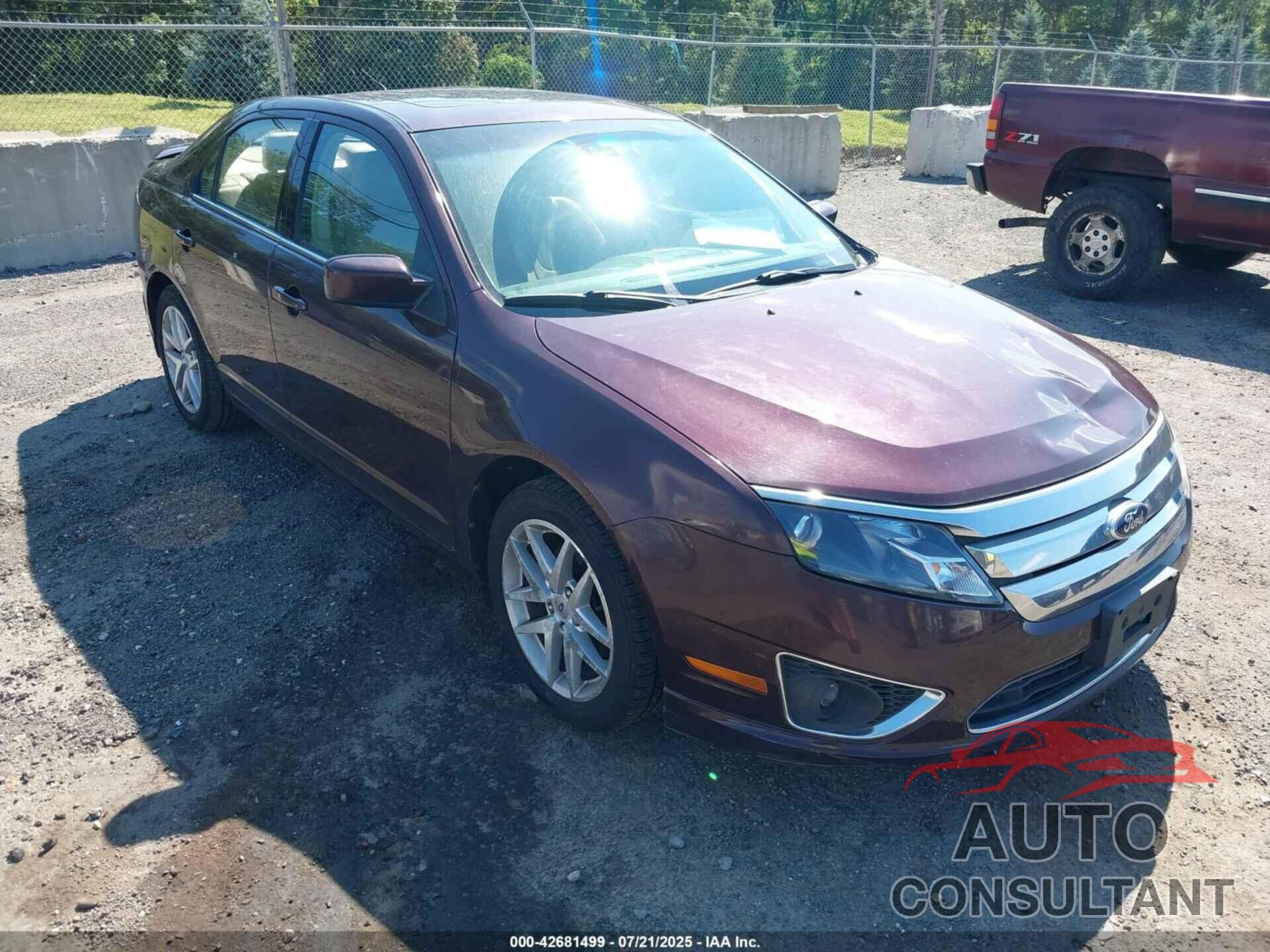 FORD FUSION 2012 - 3FAHP0JA9CR298256