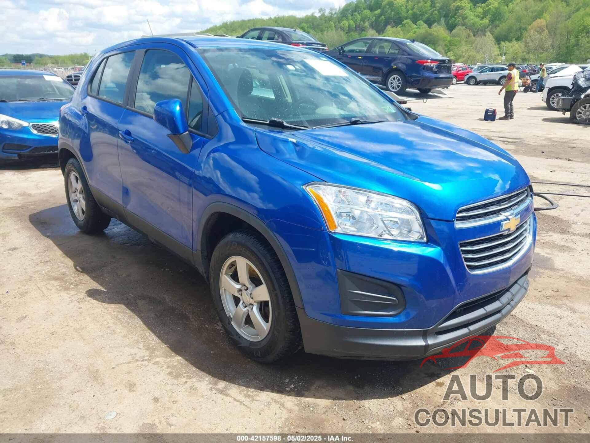 CHEVROLET TRAX 2015 - KL7CJPSBXFB129083