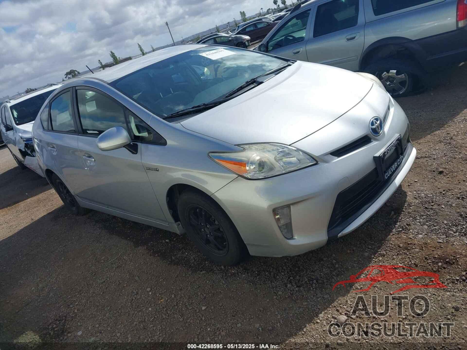 TOYOTA PRIUS 2015 - JTDKN3DU6F0402509