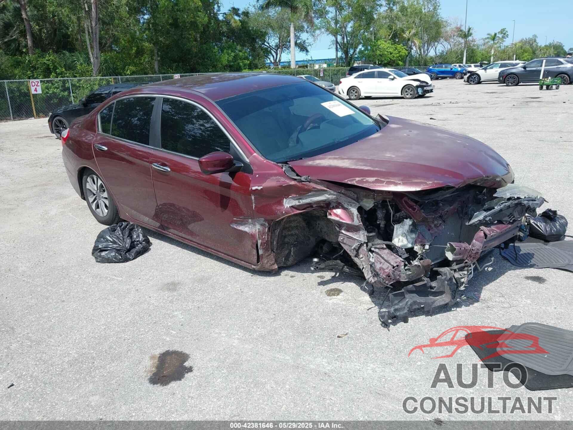 HONDA ACCORD 2013 - 1HGCR2F33DA140092