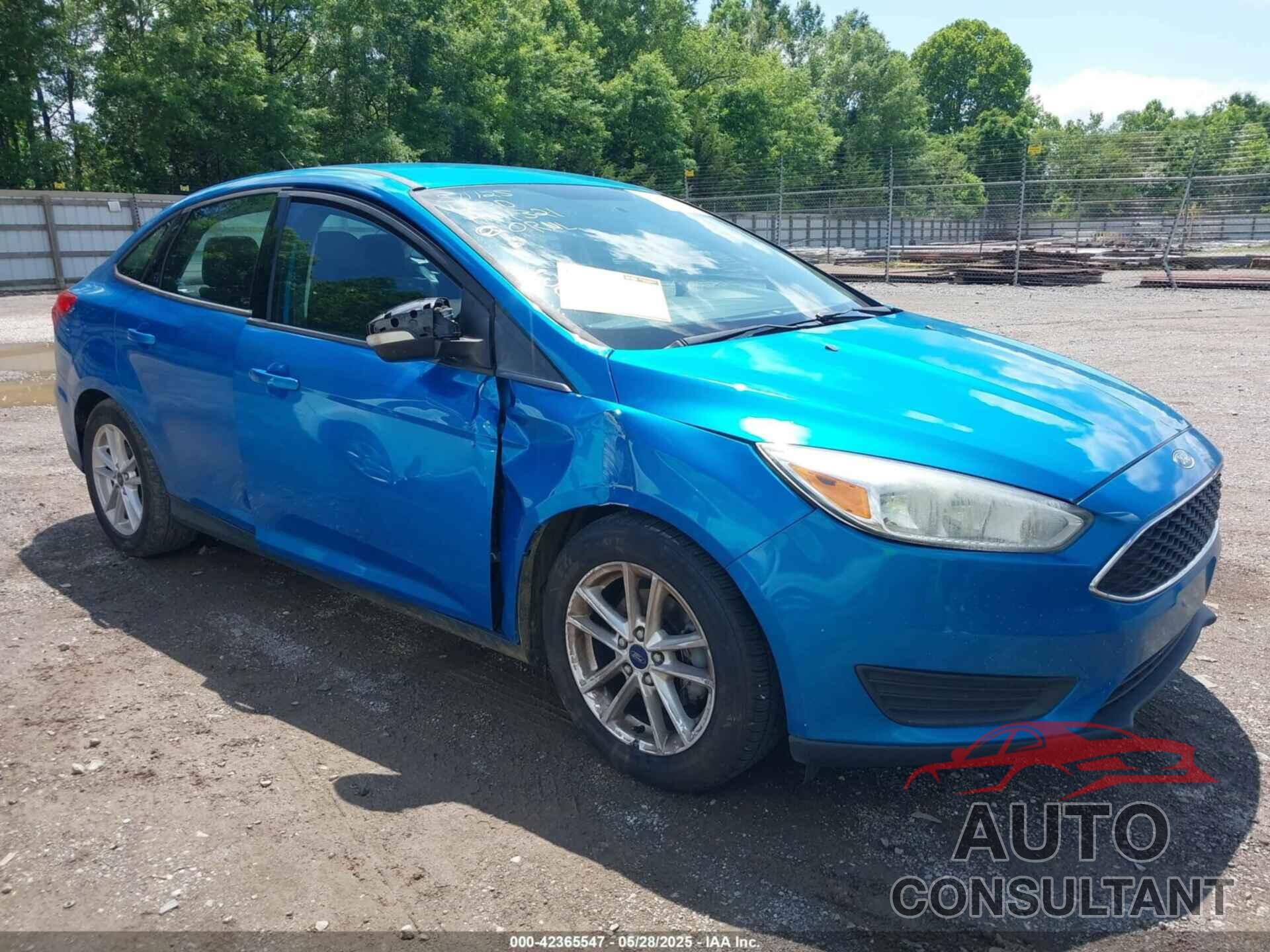 FORD FOCUS 2016 - 1FADP3F26GL389815