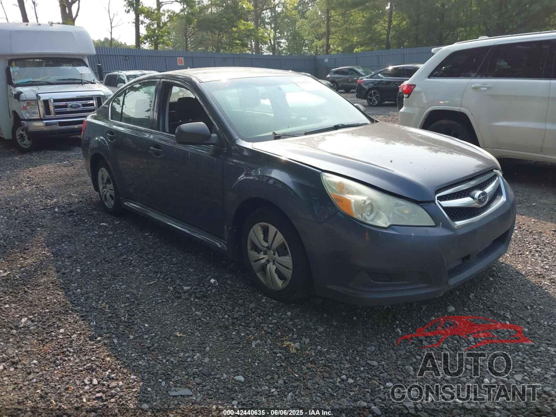 SUBARU LEGACY 2010 - 4S3BMBA69A3221933