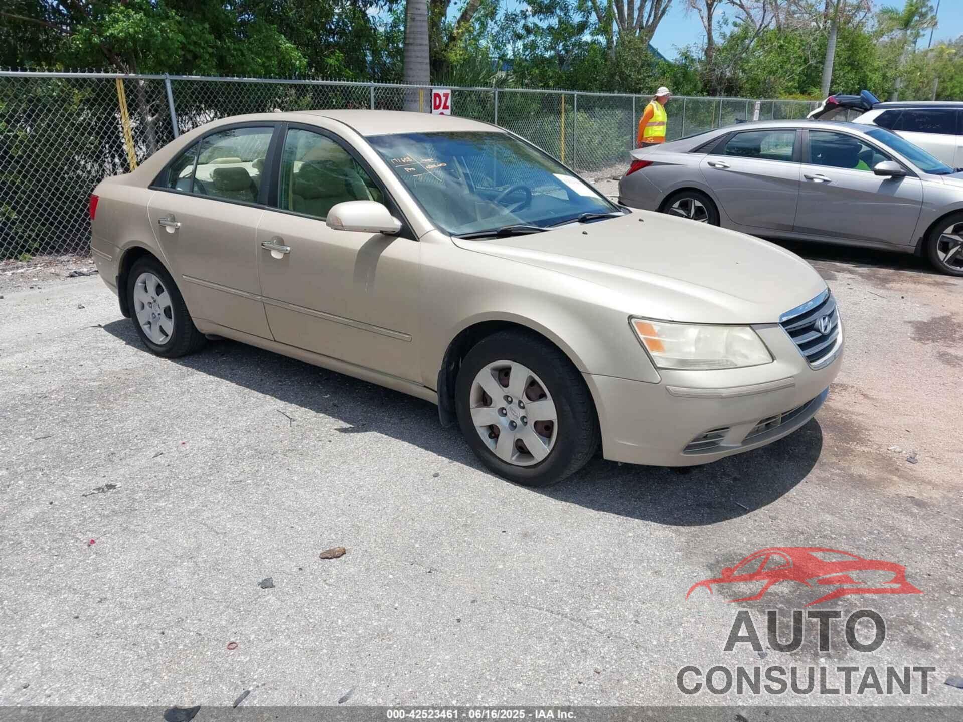 HYUNDAI SONATA 2010 - 5NPET4AC8AH608754