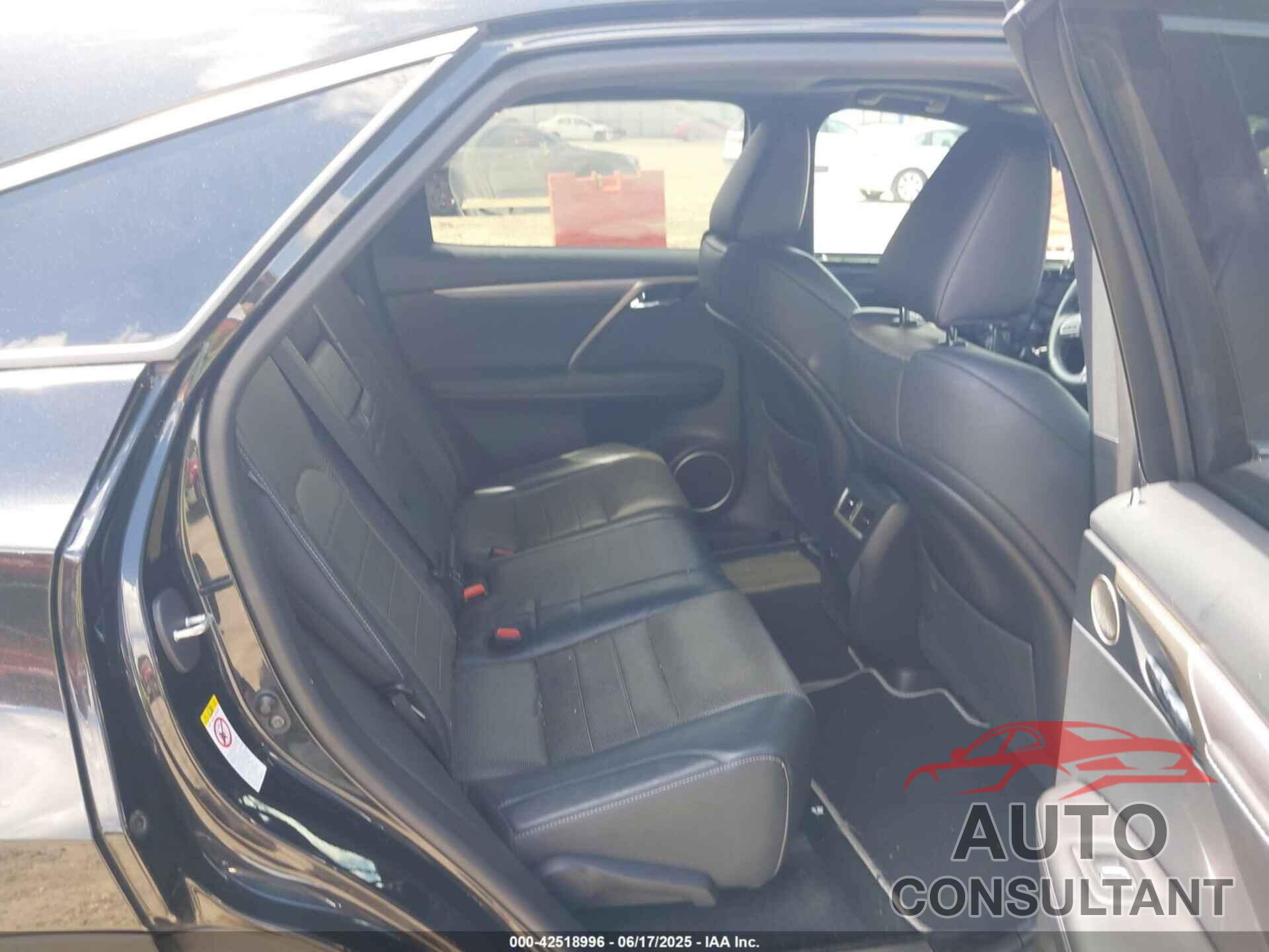 LEXUS RX 350 2018 - 2T2BZMCA6JC149333