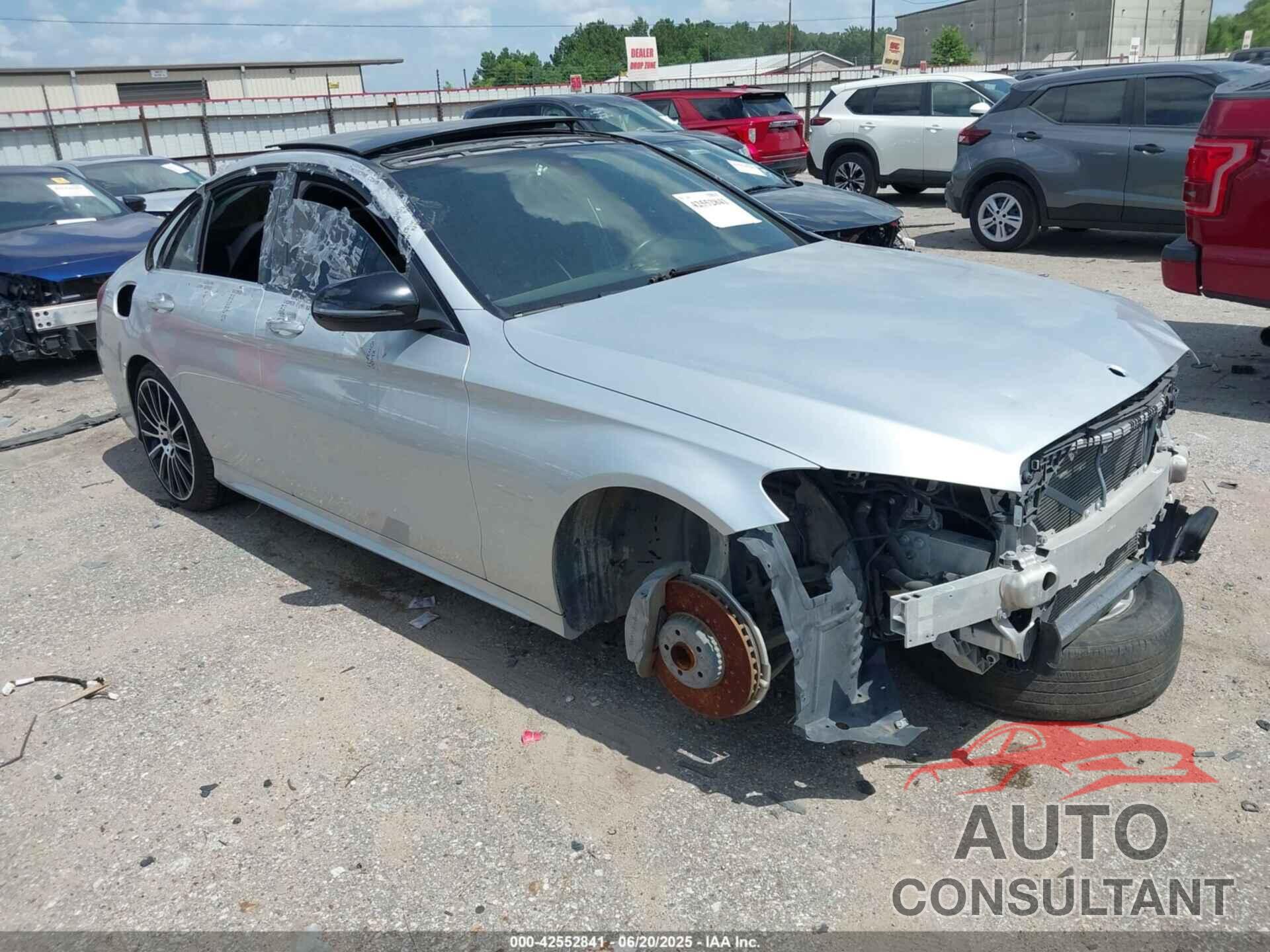 MERCEDES-BENZ C 300 2018 - WDDWF4JB3JR400007
