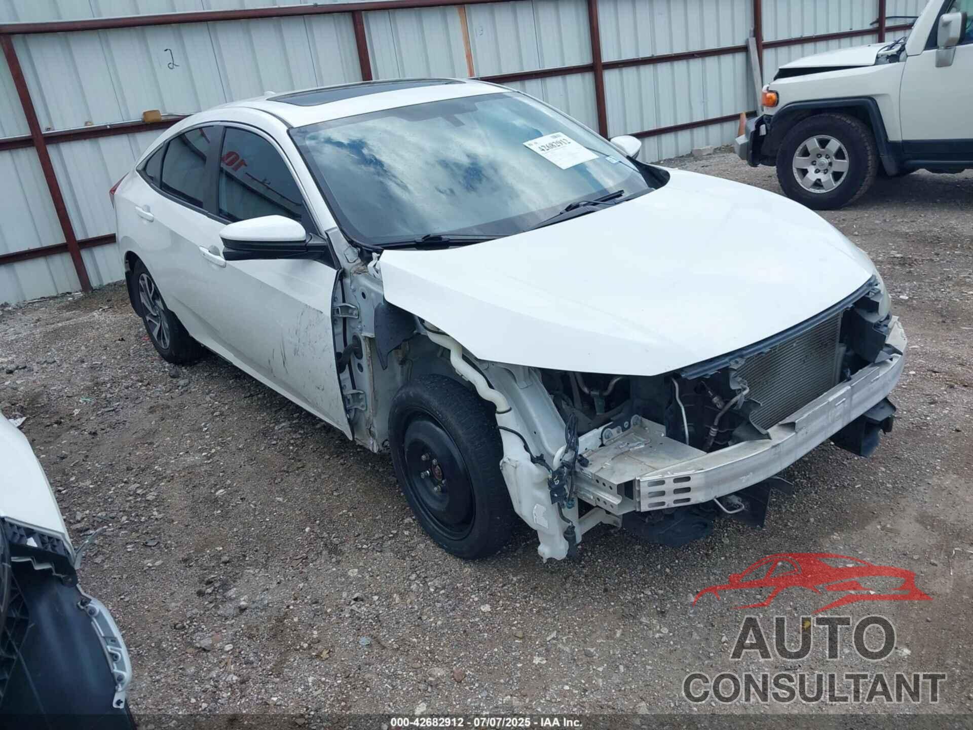 HONDA CIVIC 2017 - 19XFC2F74HE014777