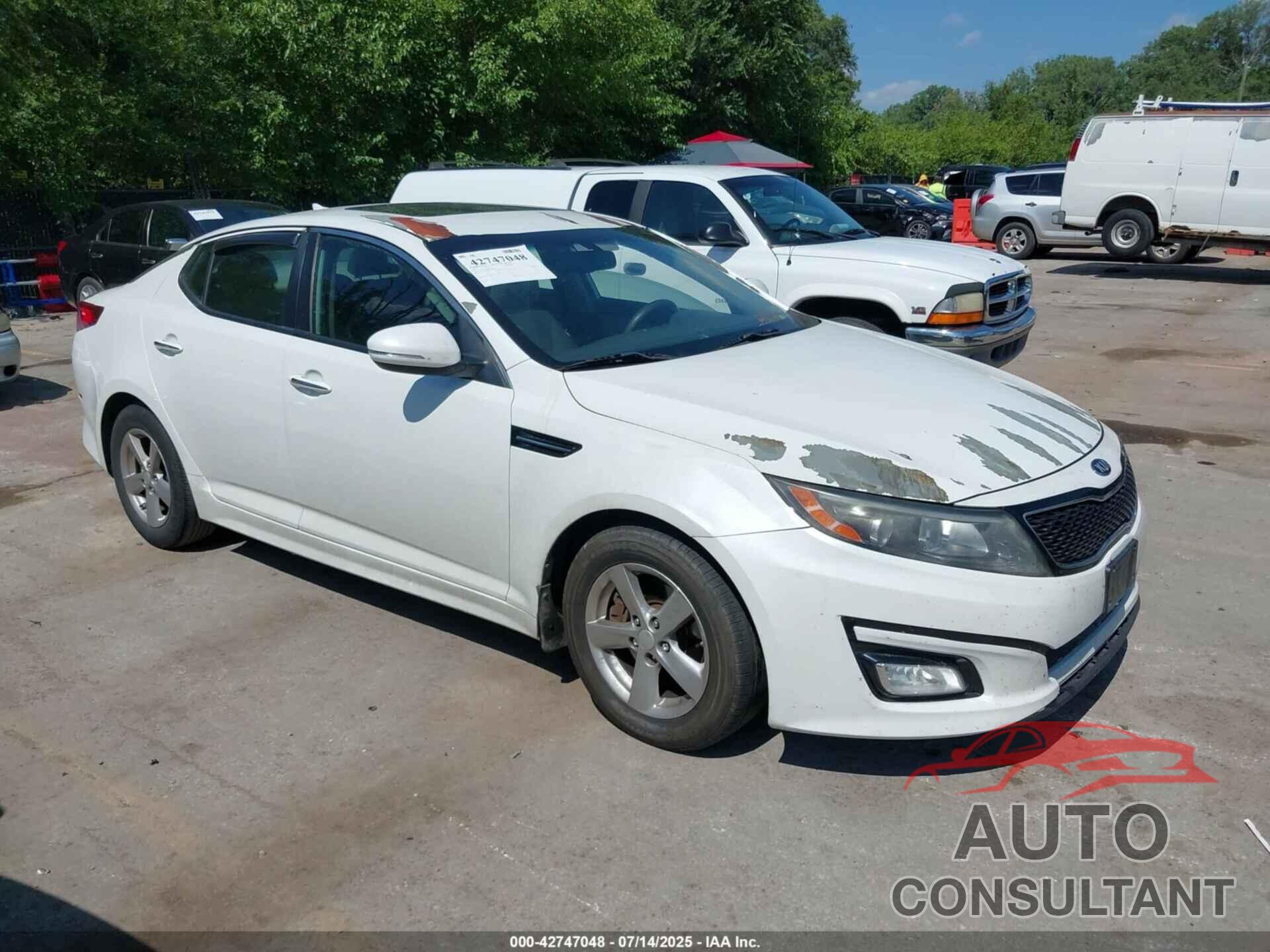 KIA OPTIMA 2015 - 5XXGM4A74FG390274