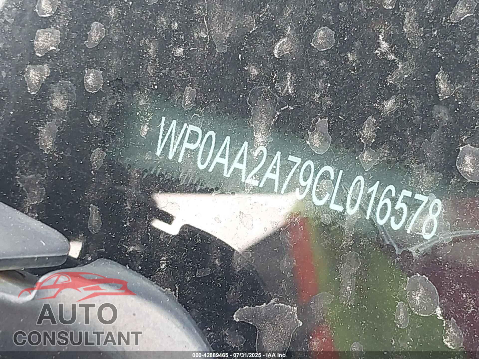 PORSCHE PANAMERA 2012 - WP0AA2A79CL016578