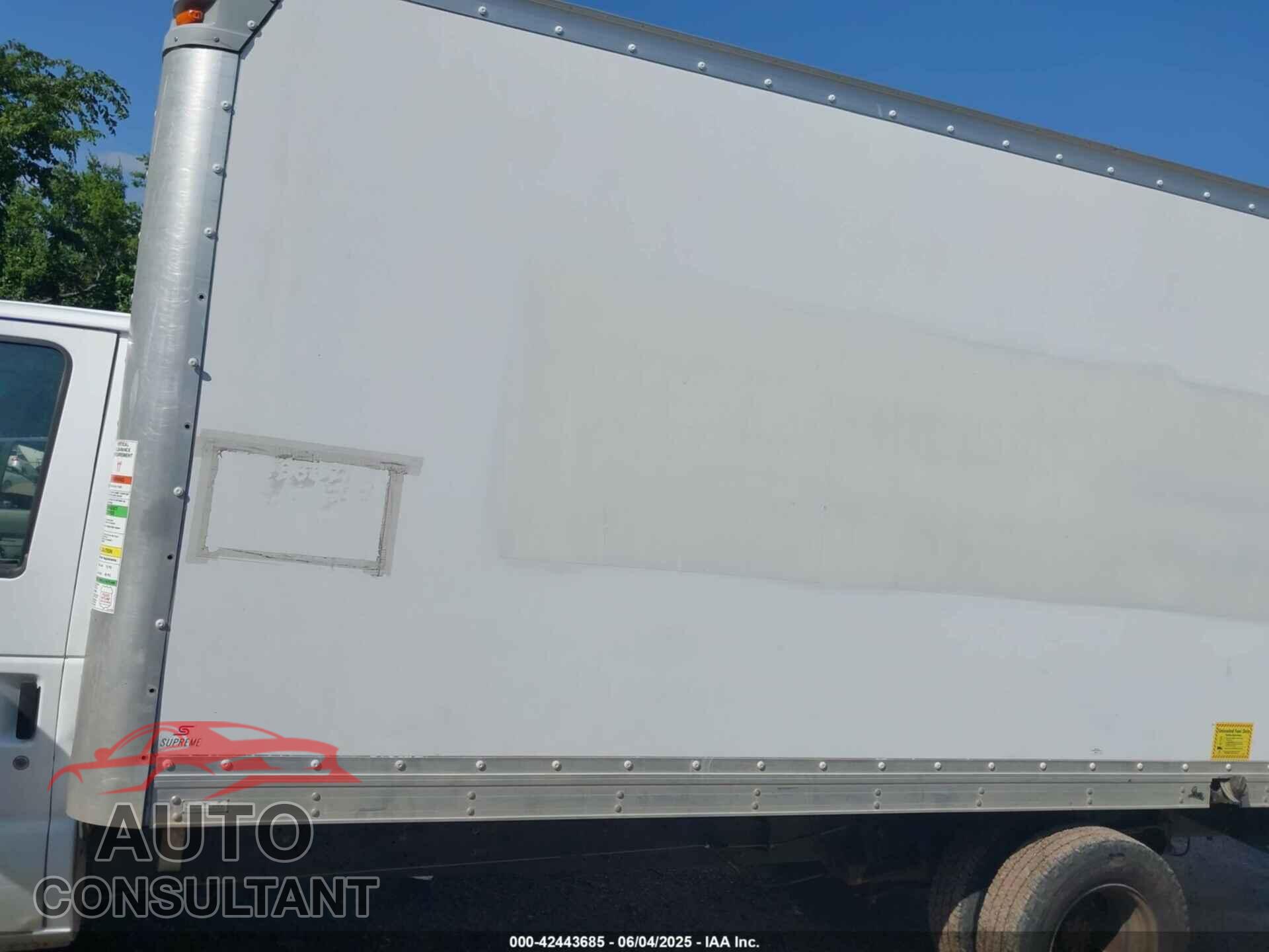 FORD E-350 CUTAWAY 2017 - 1FDWE3FSXHDC43369