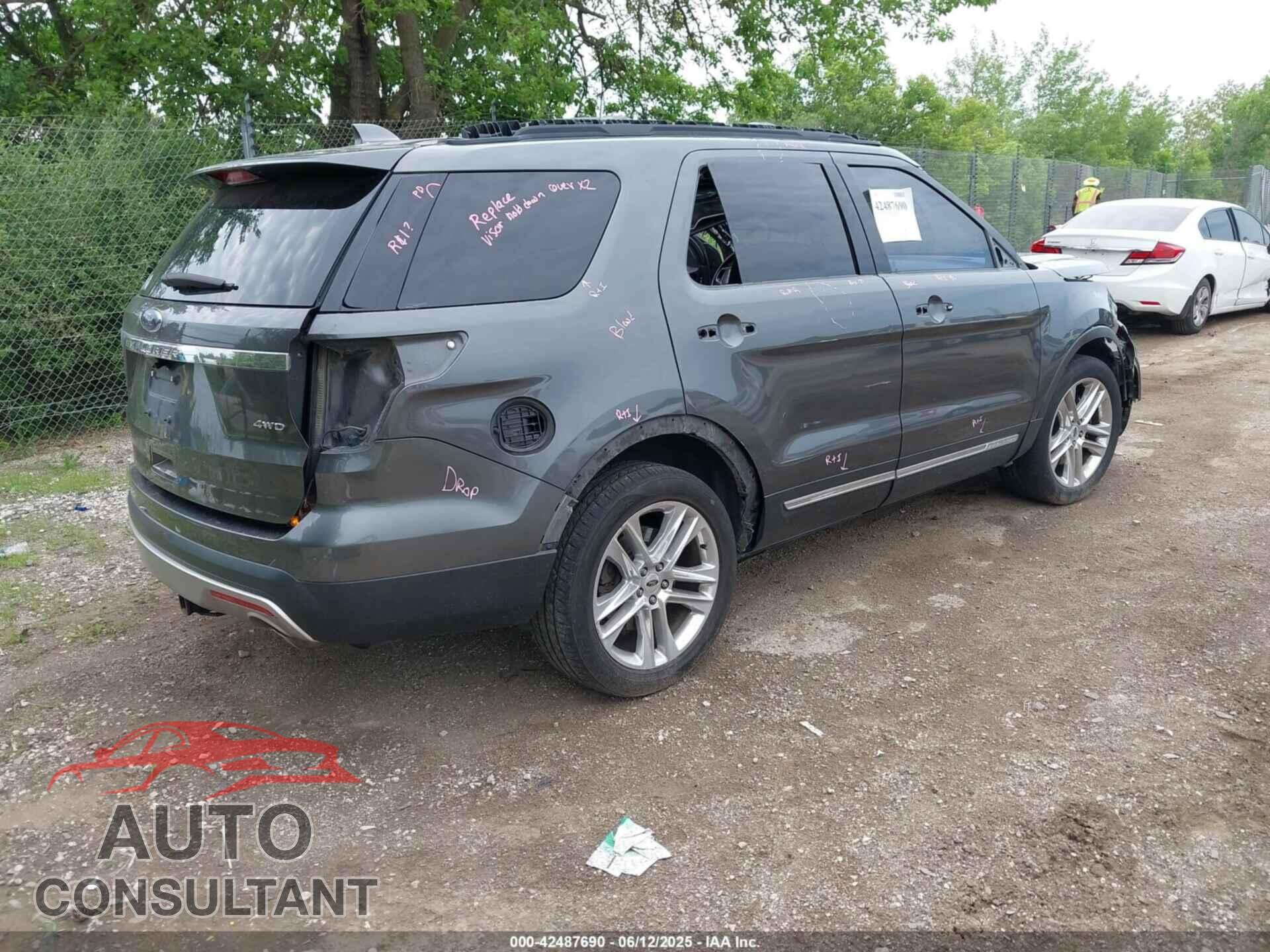 FORD EXPLORER 2016 - 1FM5K8D83GGC38016