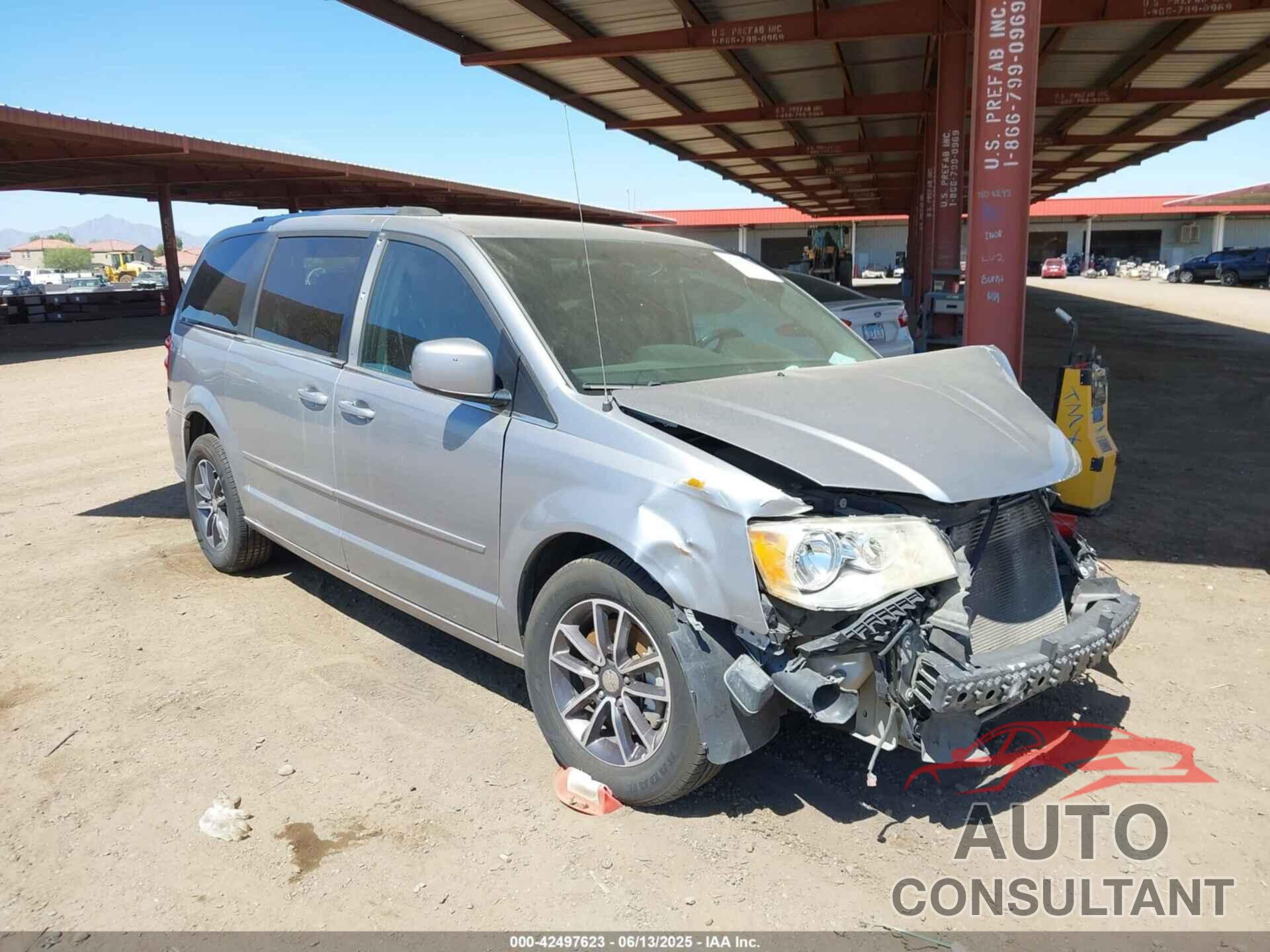 DODGE GRAND CARAVAN 2017 - 2C4RDGCG3HR581329