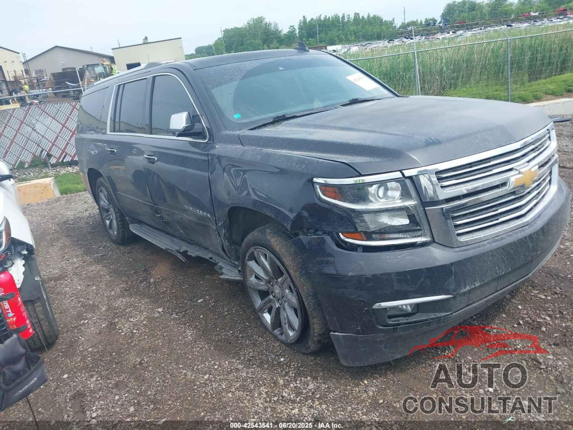 CHEVROLET SUBURBAN 1500 2015 - 1GNSKKKC8FR698374