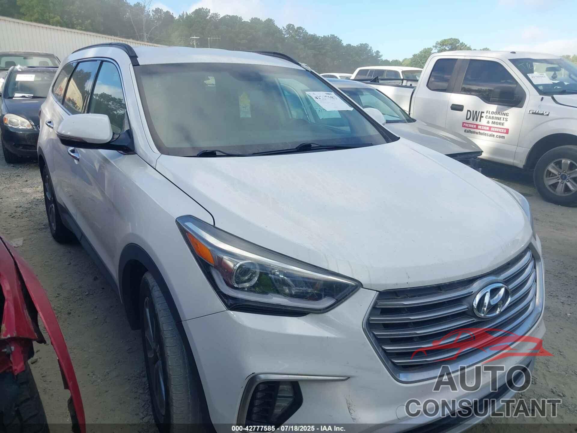 HYUNDAI SANTA FE 2017 - KM8SN4HF6HU169482