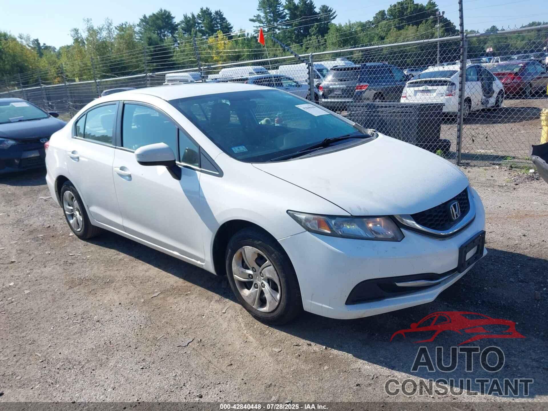 HONDA CIVIC 2015 - 19XFB2F57FE707843