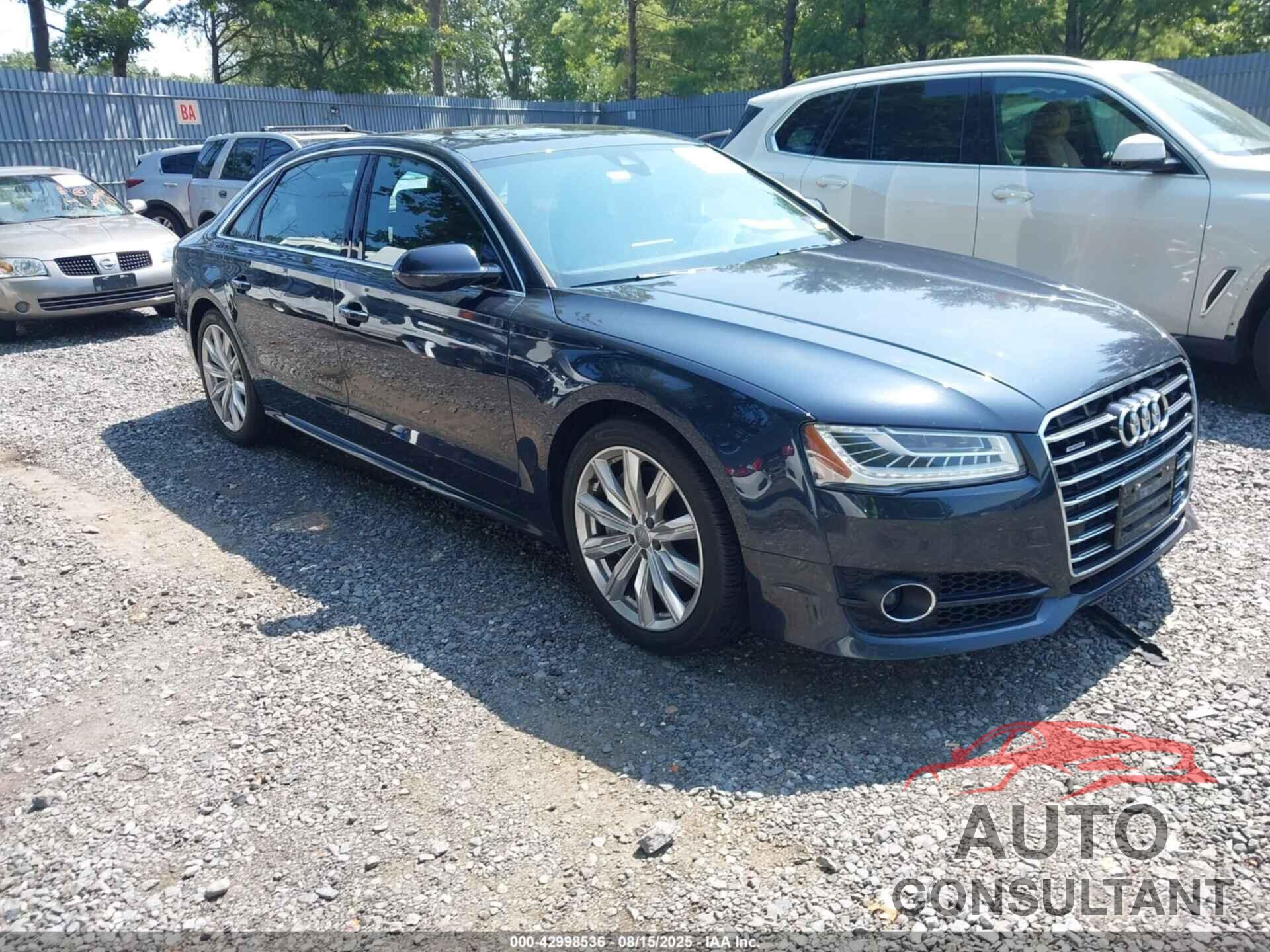 AUDI A8 L 2016 - WAU43AFD1GN008644