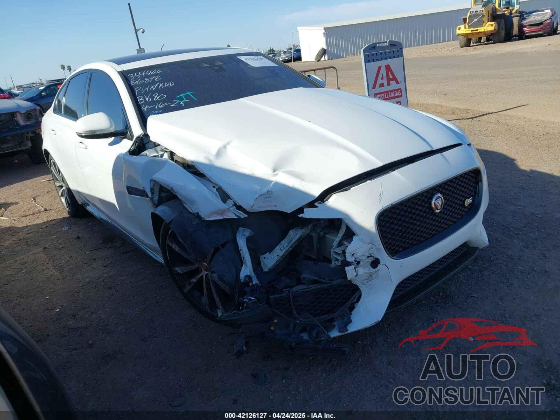 JAGUAR XF 2016 - SAJBG4BV7GCY06898