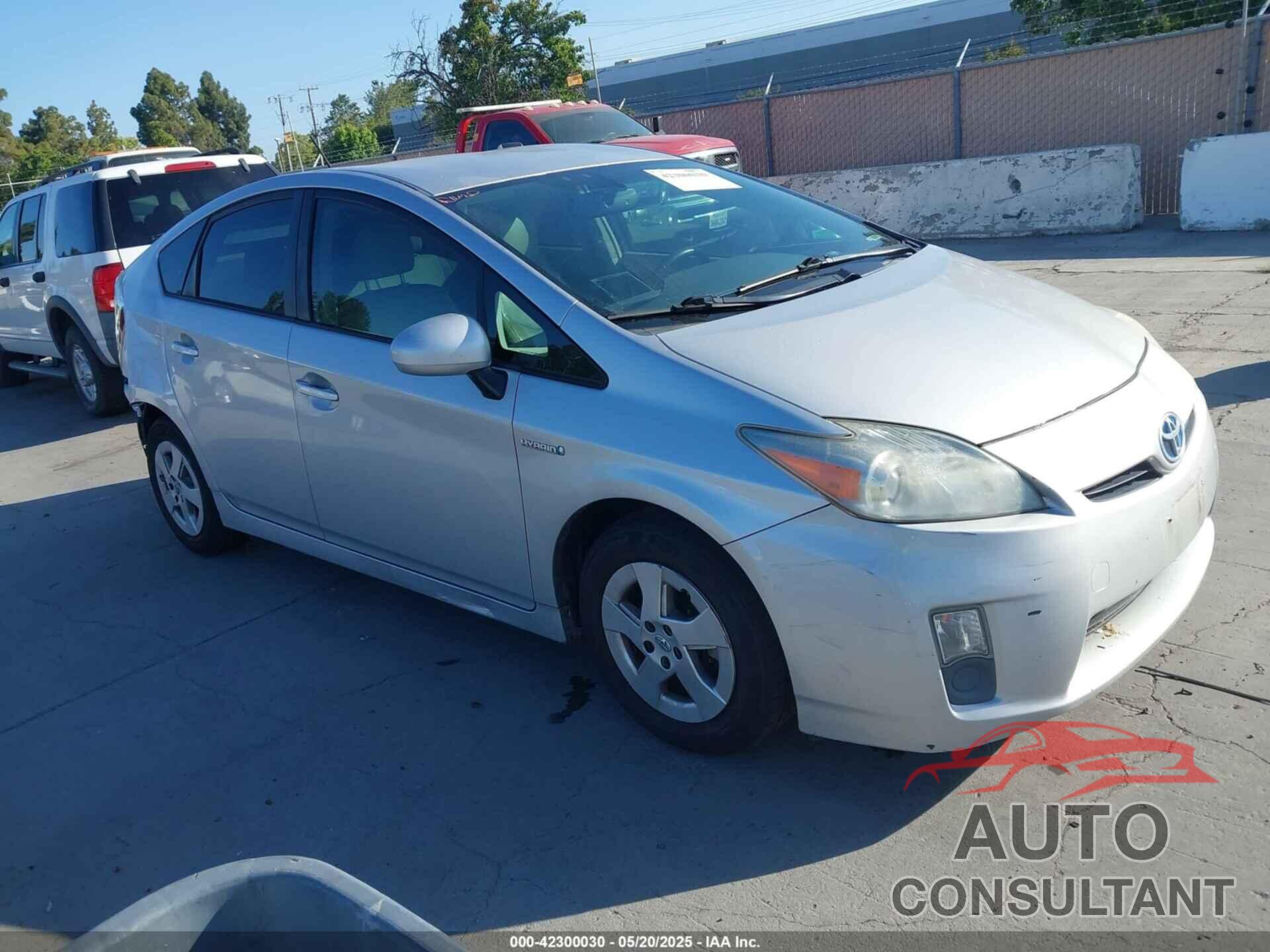 TOYOTA PRIUS 2010 - JTDKN3DU1A0169440