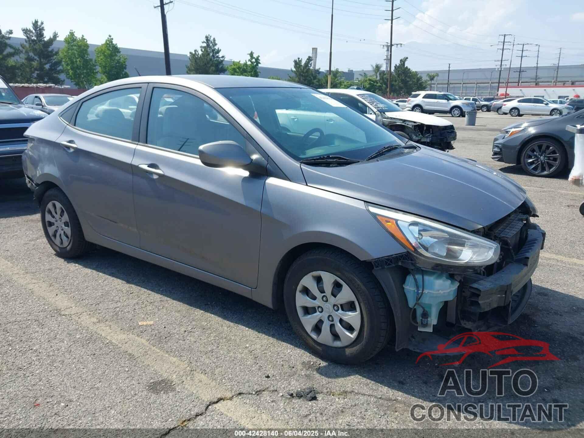 HYUNDAI ACCENT 2015 - KMHCT4AE3FU818504