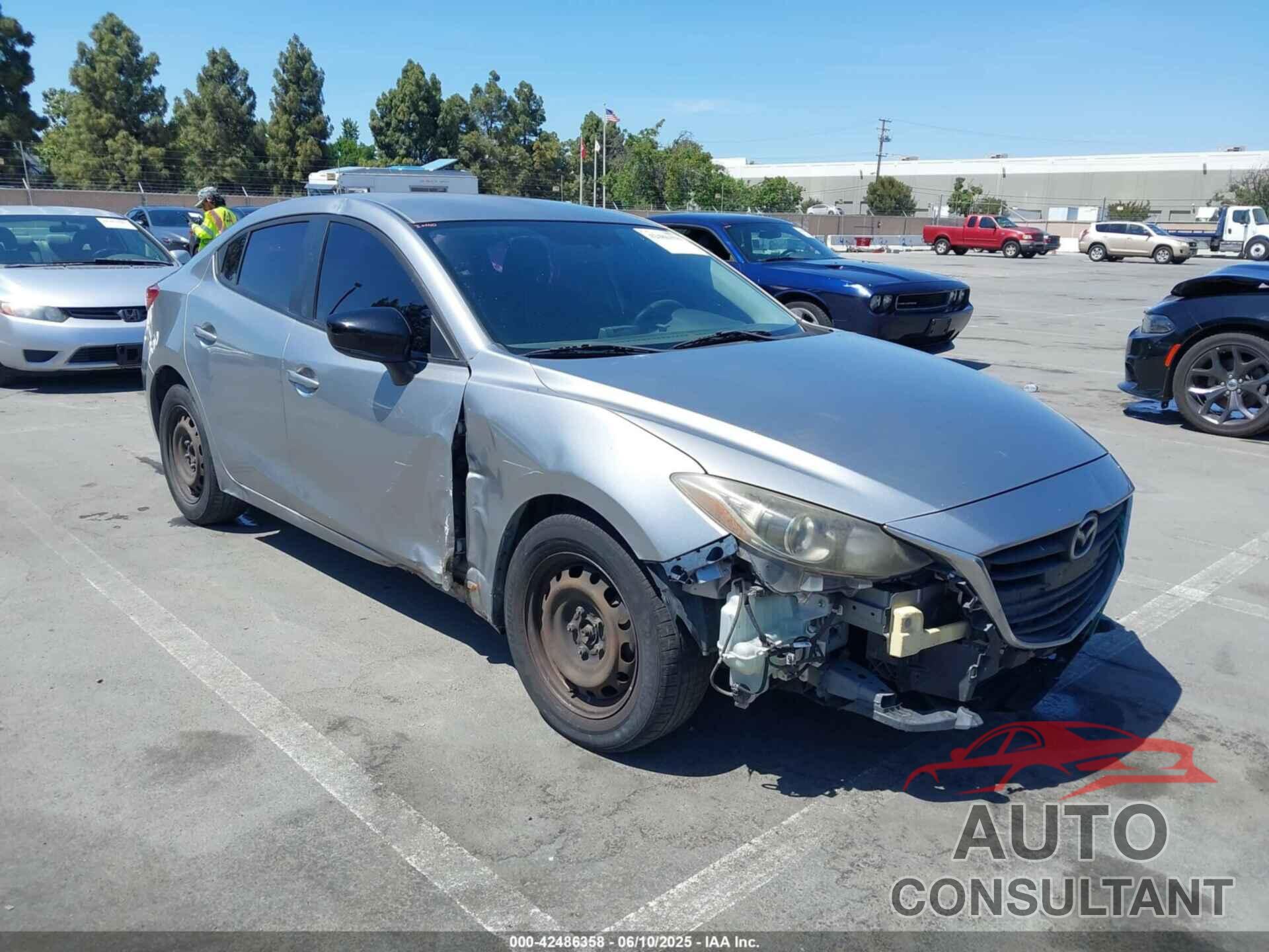 MAZDA MAZDA3 2015 - JM1BM1T76F1218894