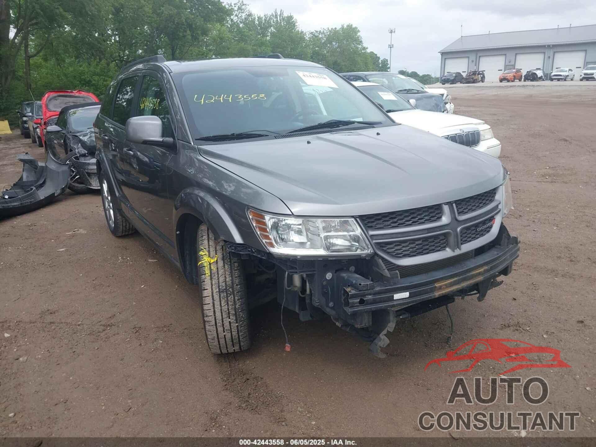 DODGE JOURNEY 2013 - 3C4PDCEG9DT611406