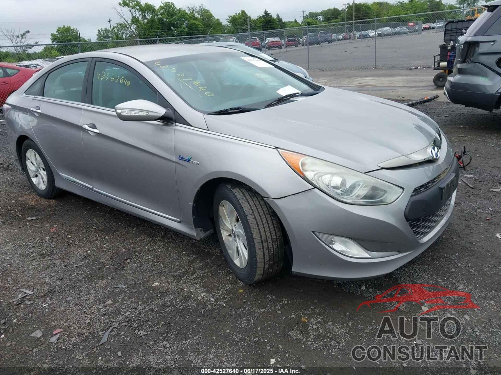 HYUNDAI SONATA HYBRID 2013 - KMHEC4A48DA078866