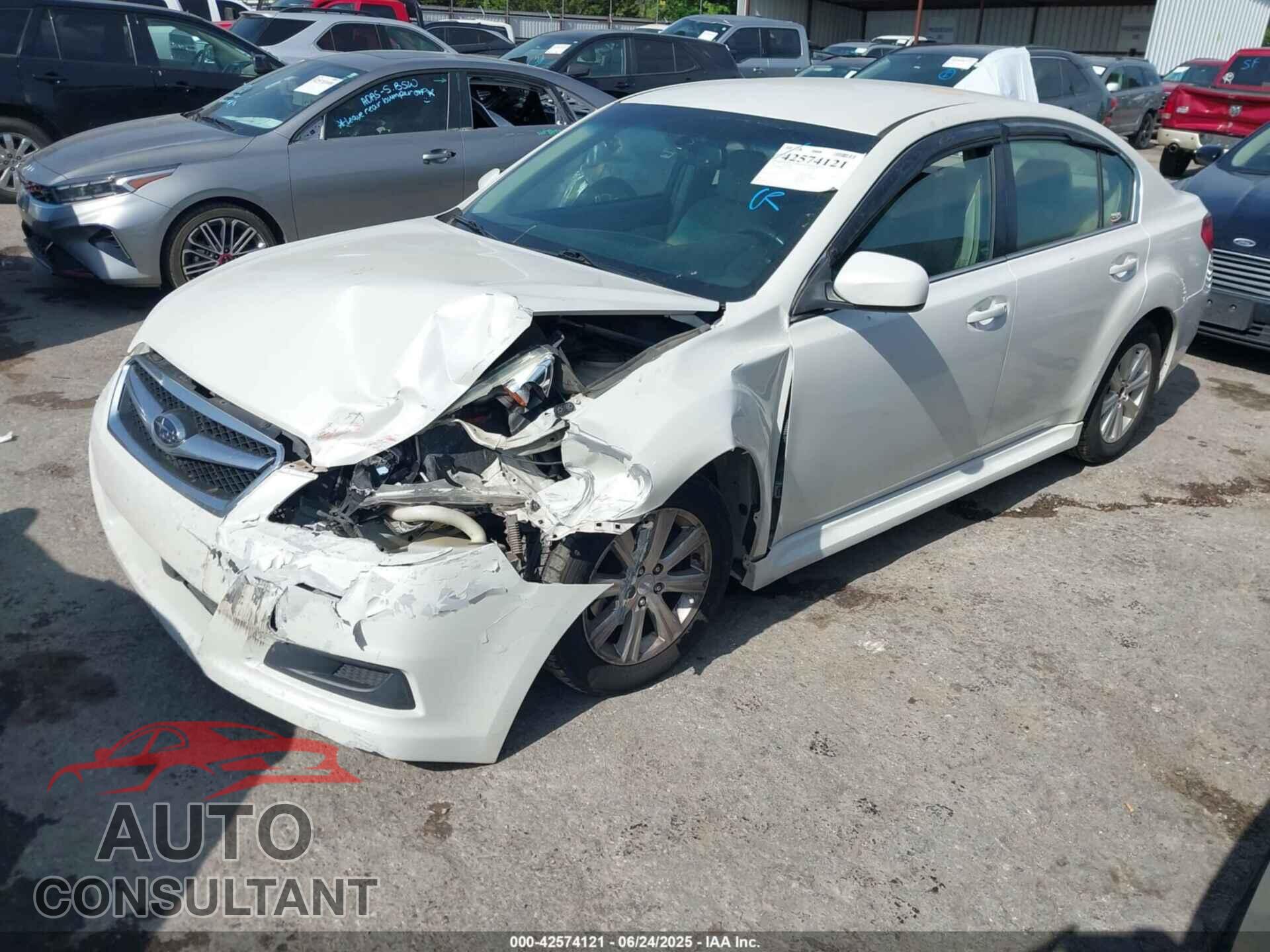 SUBARU LEGACY 2011 - 4S3BMBC61B3215400