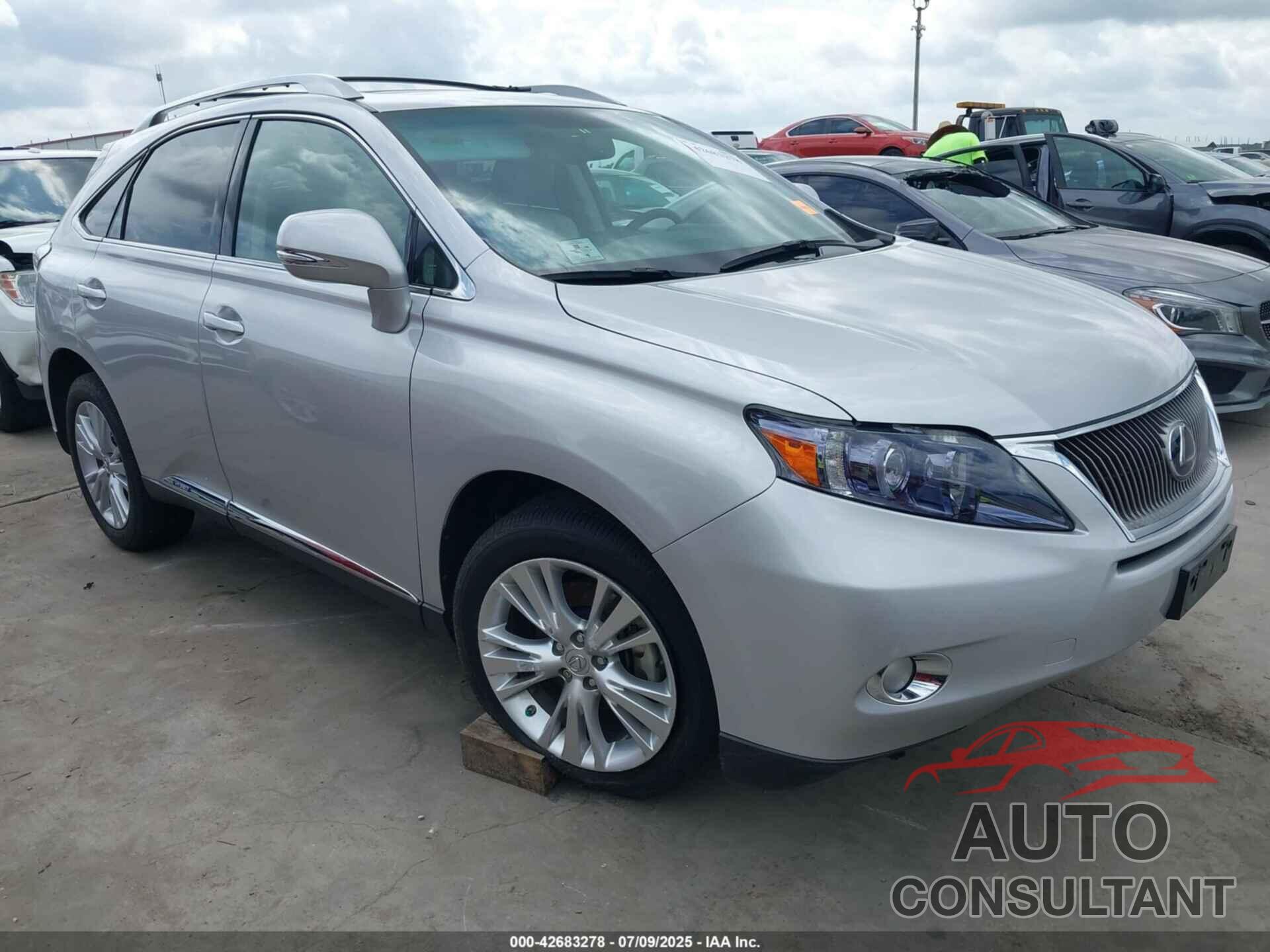 LEXUS RX 450H 2010 - JTJBC1BA3A2011959