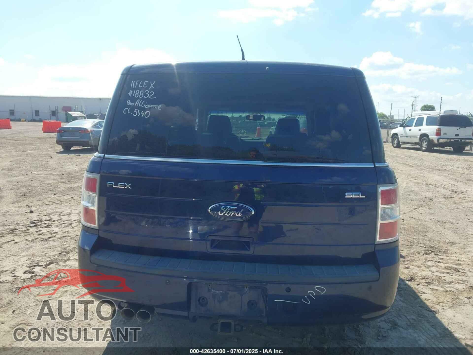 FORD FLEX 2011 - 2FMGK5CC4BBD24917